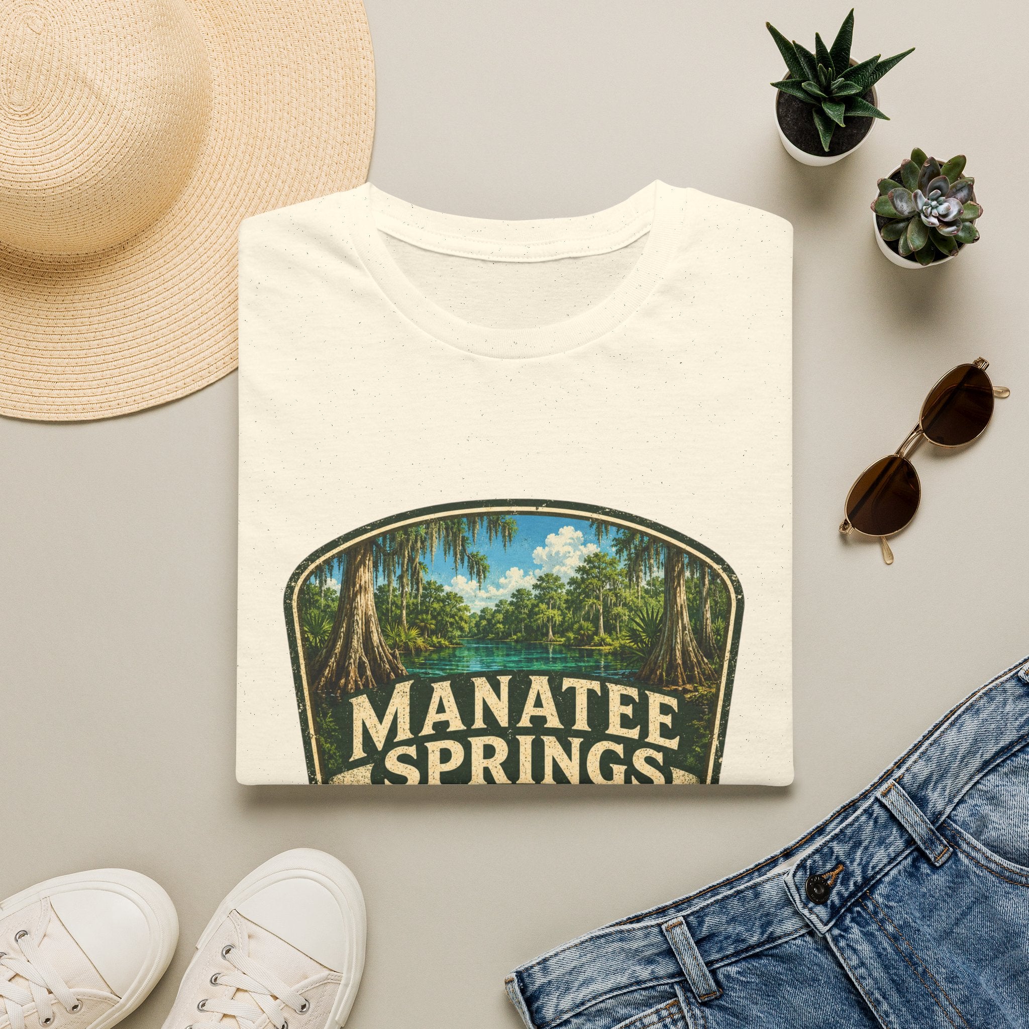 Manatee Springs — Retro Tee