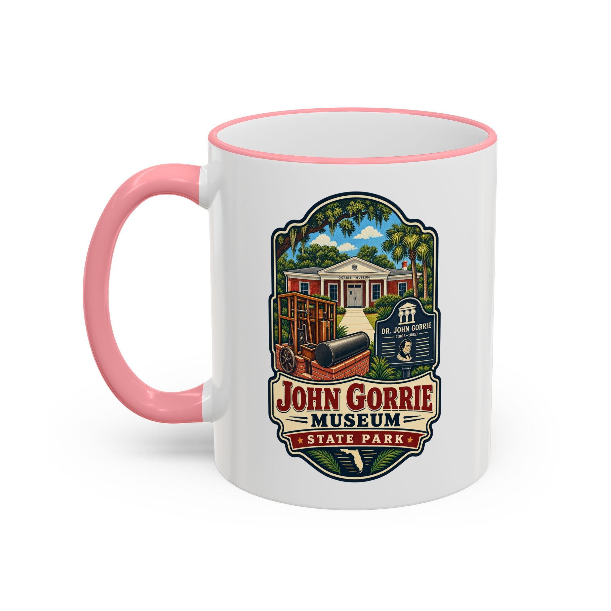 John Gorrie Museum Accent Rim & Handle 11oz/15oz