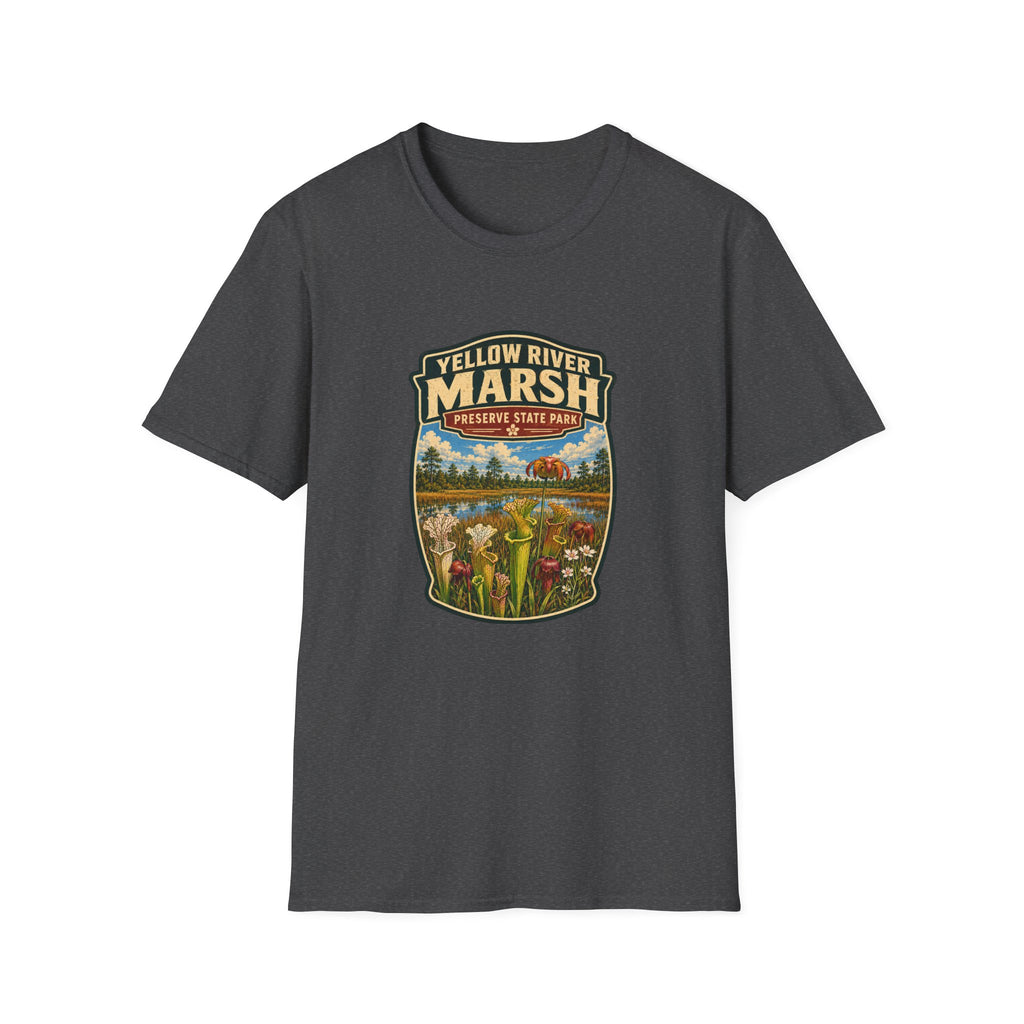 Yellow River Marsh — Retro Tee