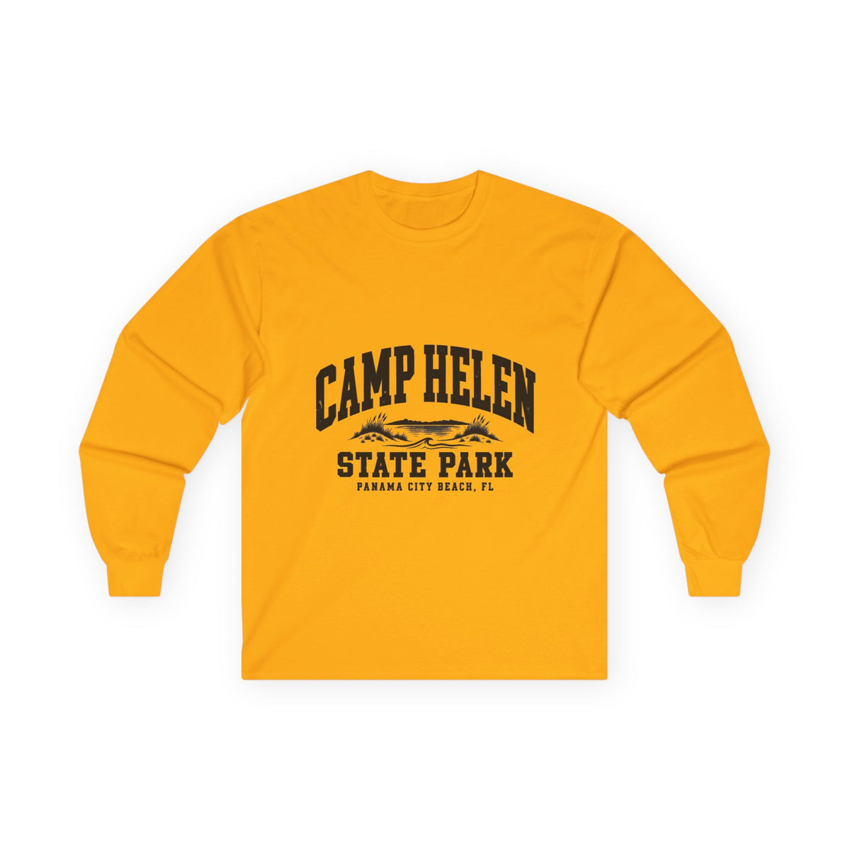Camp Helen State Park Vintage Logo- Long Sleeve Tee