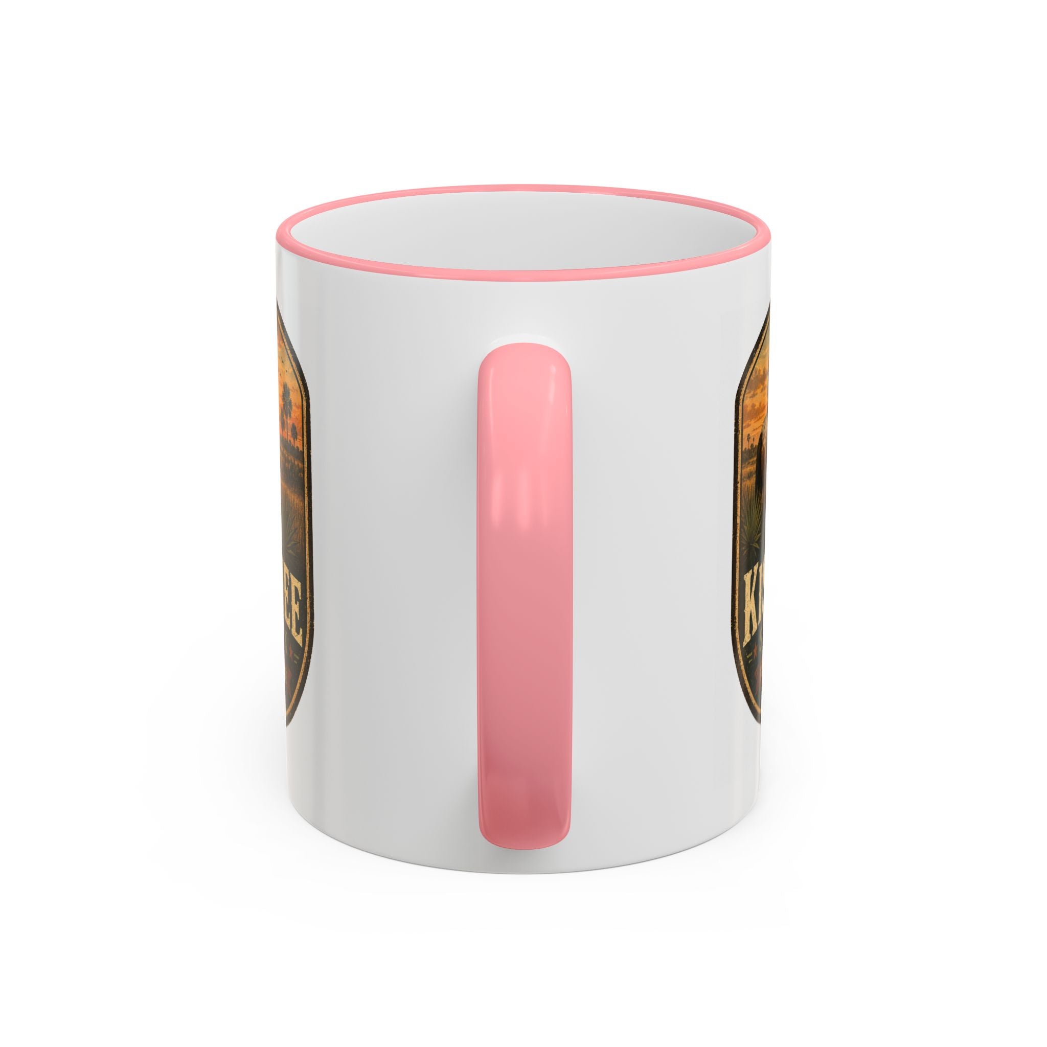 Lake Kissimmee Sunset Mug — Accent Rim & Handle 11oz/15oz