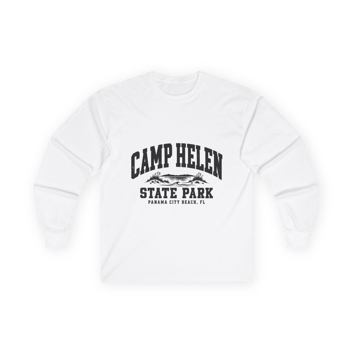 Camp Helen State Park Vintage Logo- Long Sleeve Tee