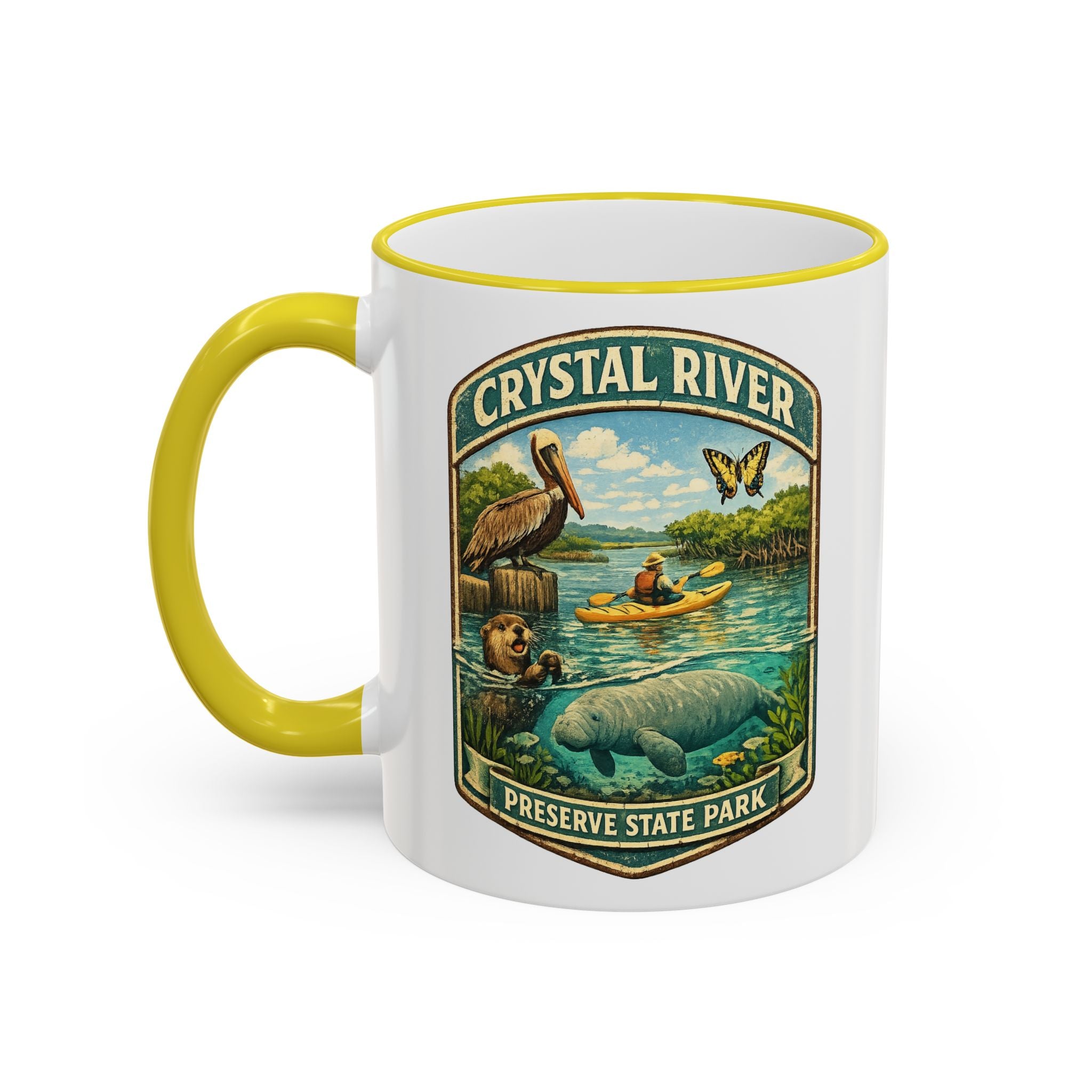 Crystal River Preserve Accent Rim & Handle 11oz/15oz