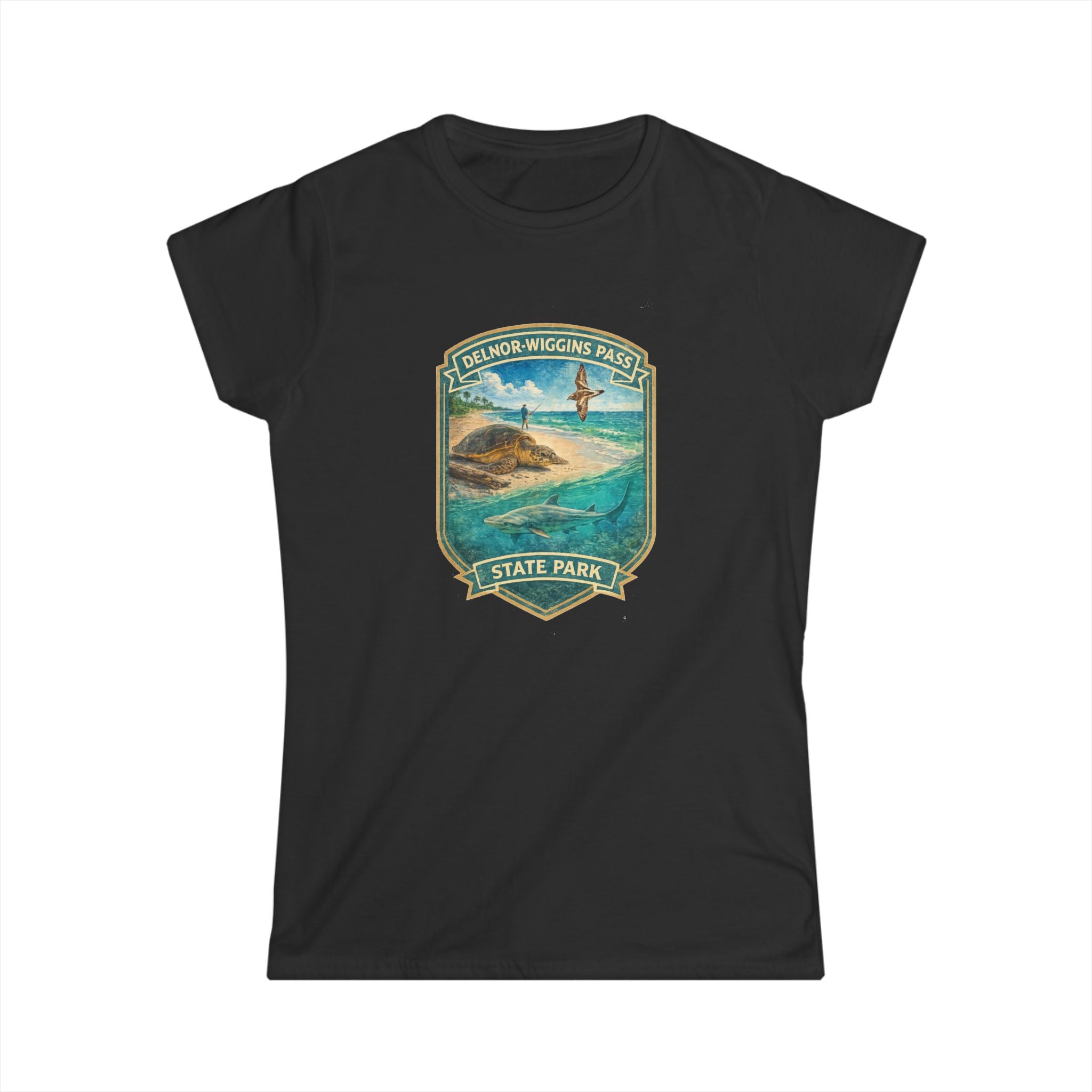 Delnor-Wiggins Pass- Vintage Tee