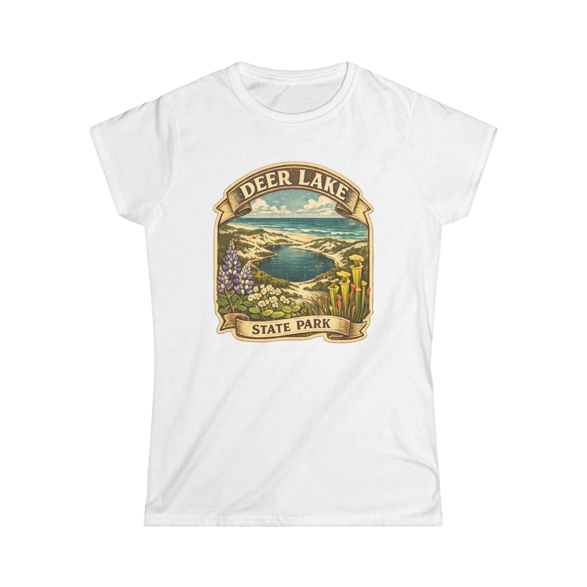 Deer Lake- Vintage Tee