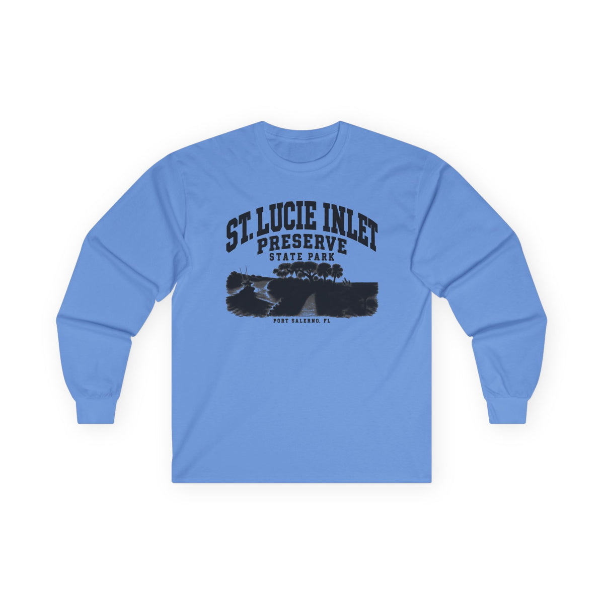 St. Lucie Inlet Preserve State Park Logo- Long Sleeve Tee