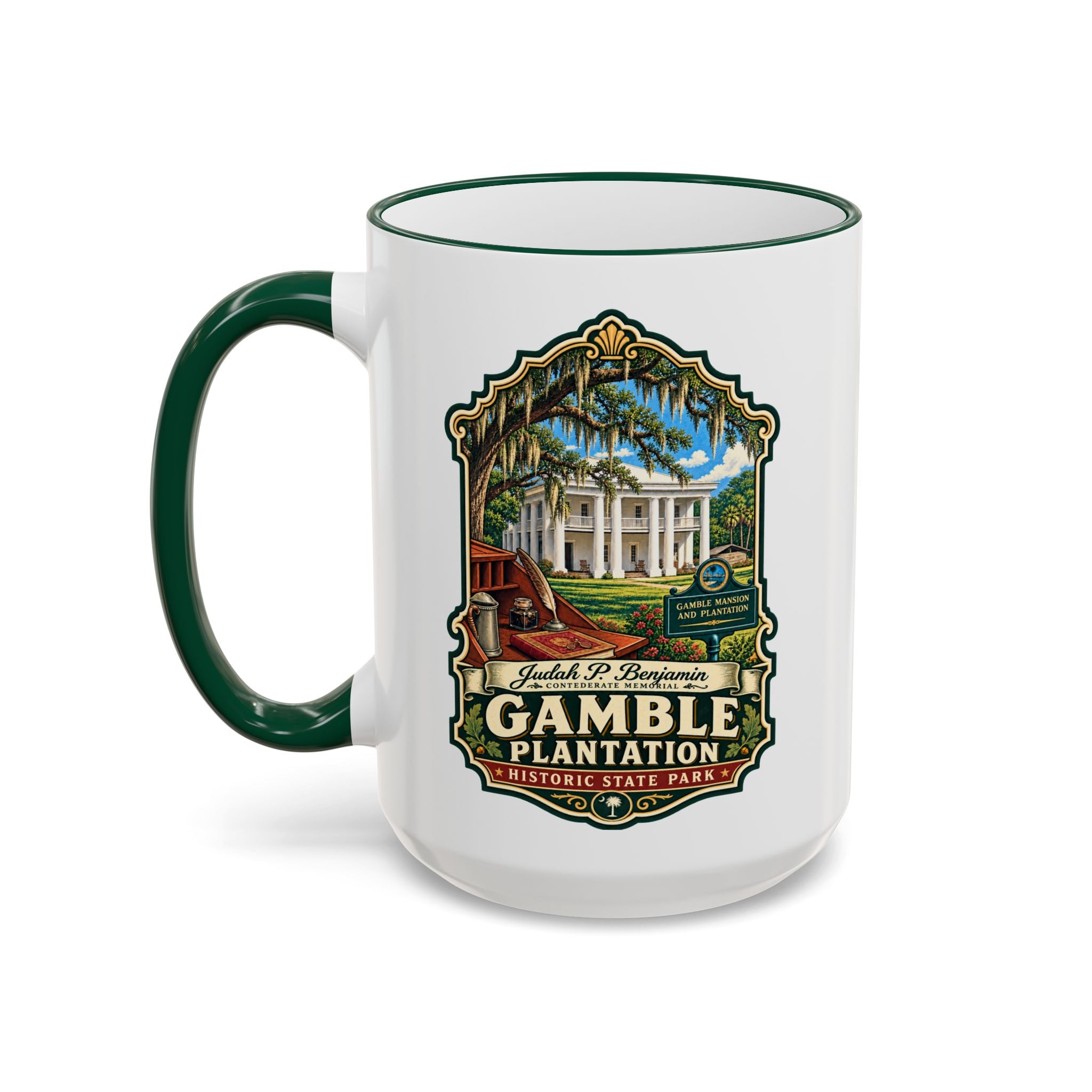 Gamble Plantation Accent Rim & Handle 11oz/15oz