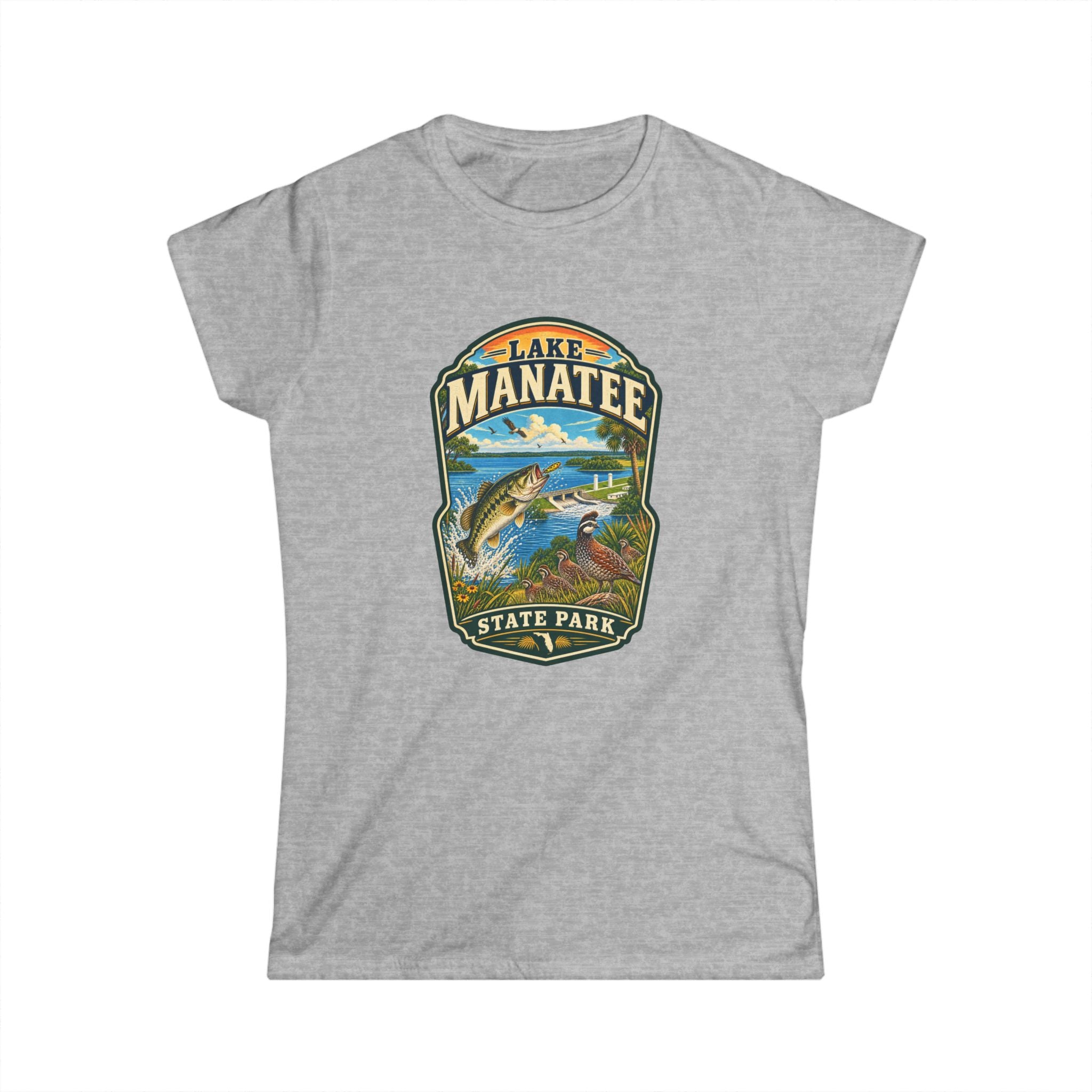 Lake Manatee- Vintage Tee