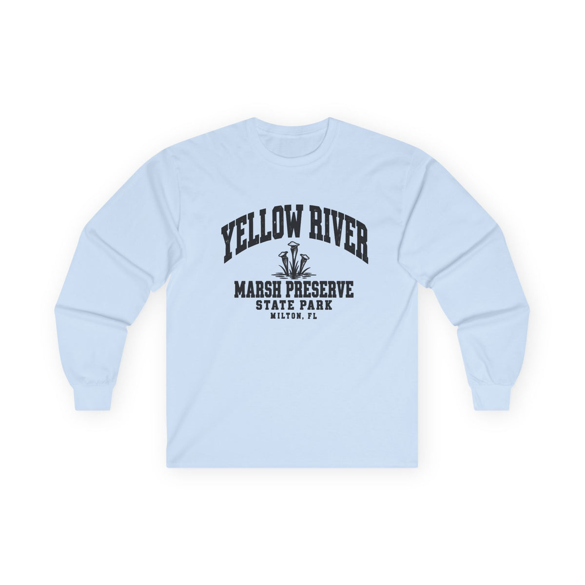 Yellow River Marsh Preserve State Park Logo- Long Sleeve Tee
