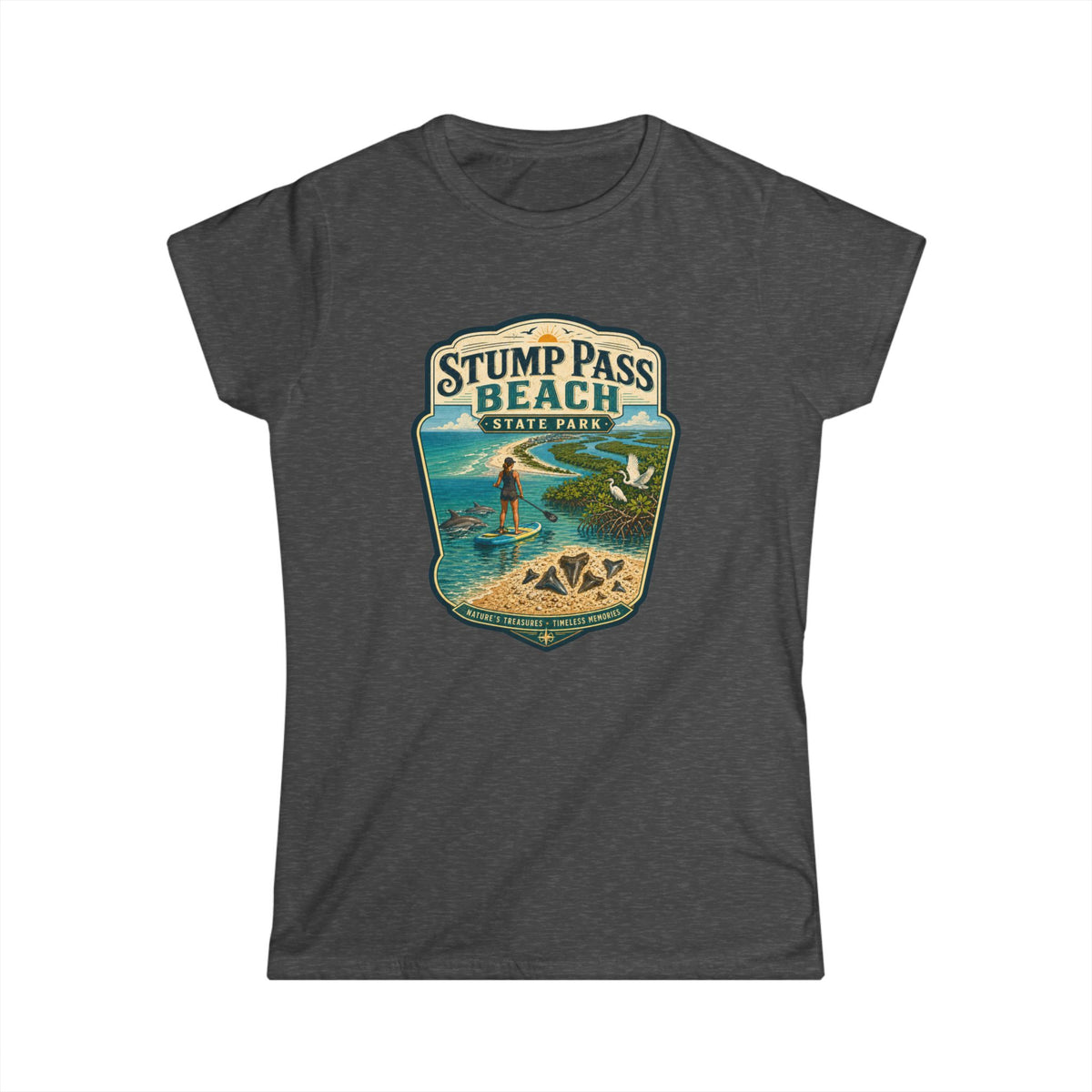 Stump Pass Beach- Vintage Tee