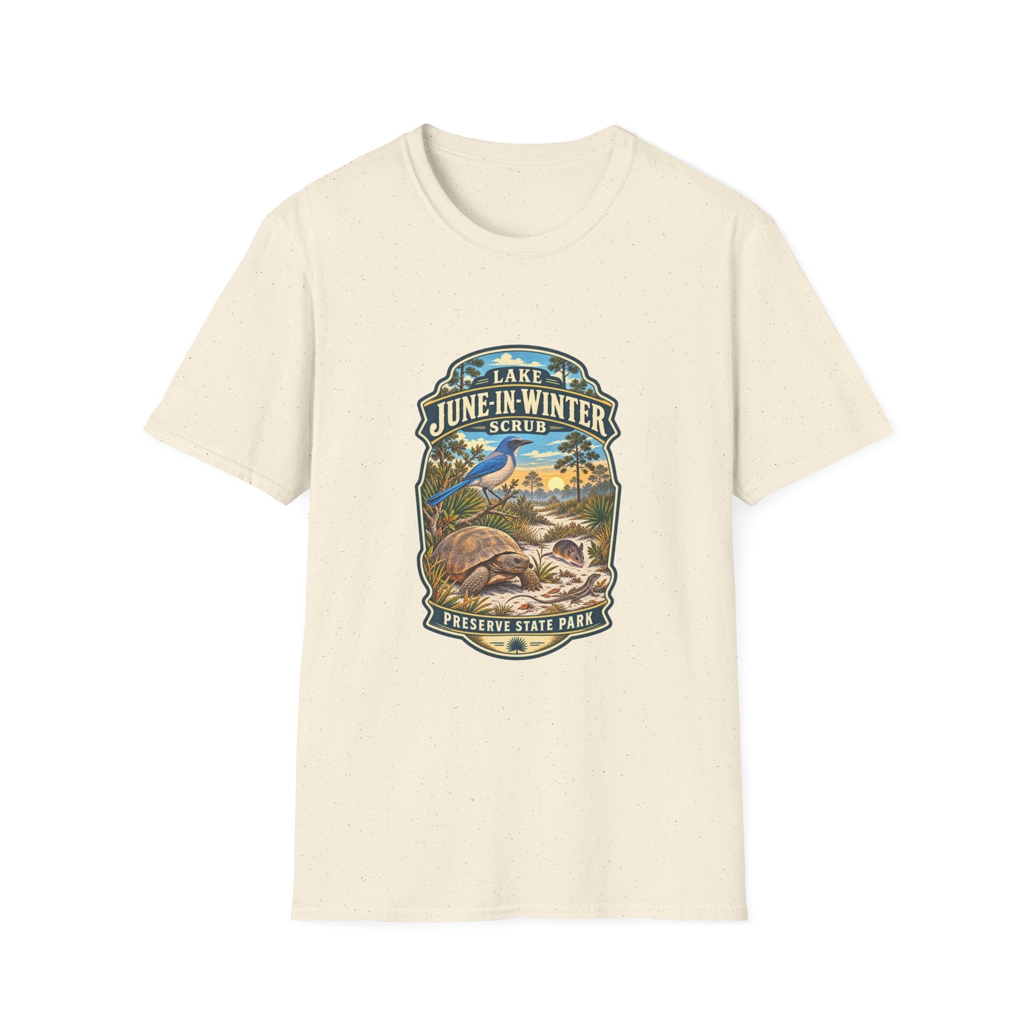 Lake June-in-Winter- Retro Tee