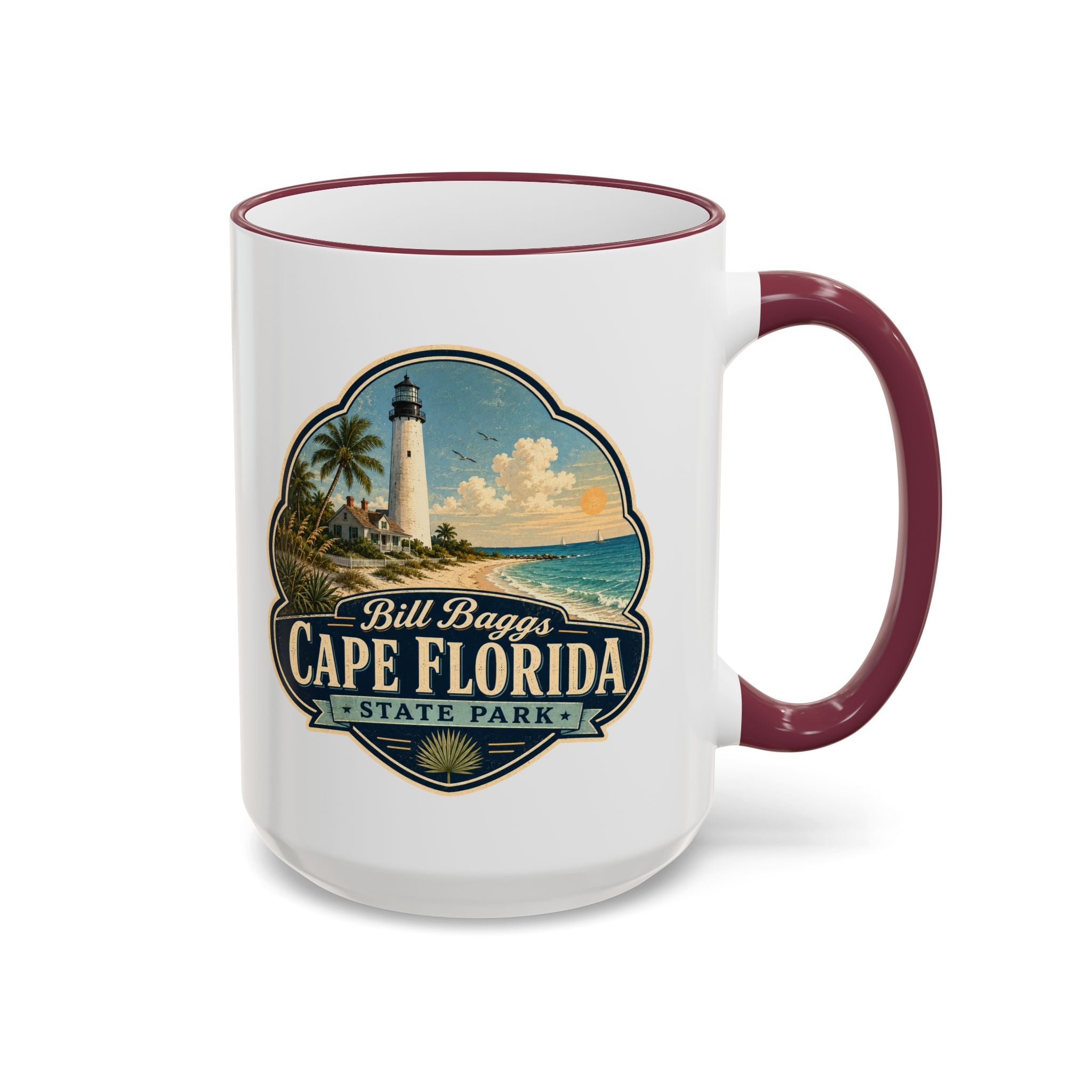 Bill Baggs Cape Florida Accent Rim & Handle 11oz/15oz