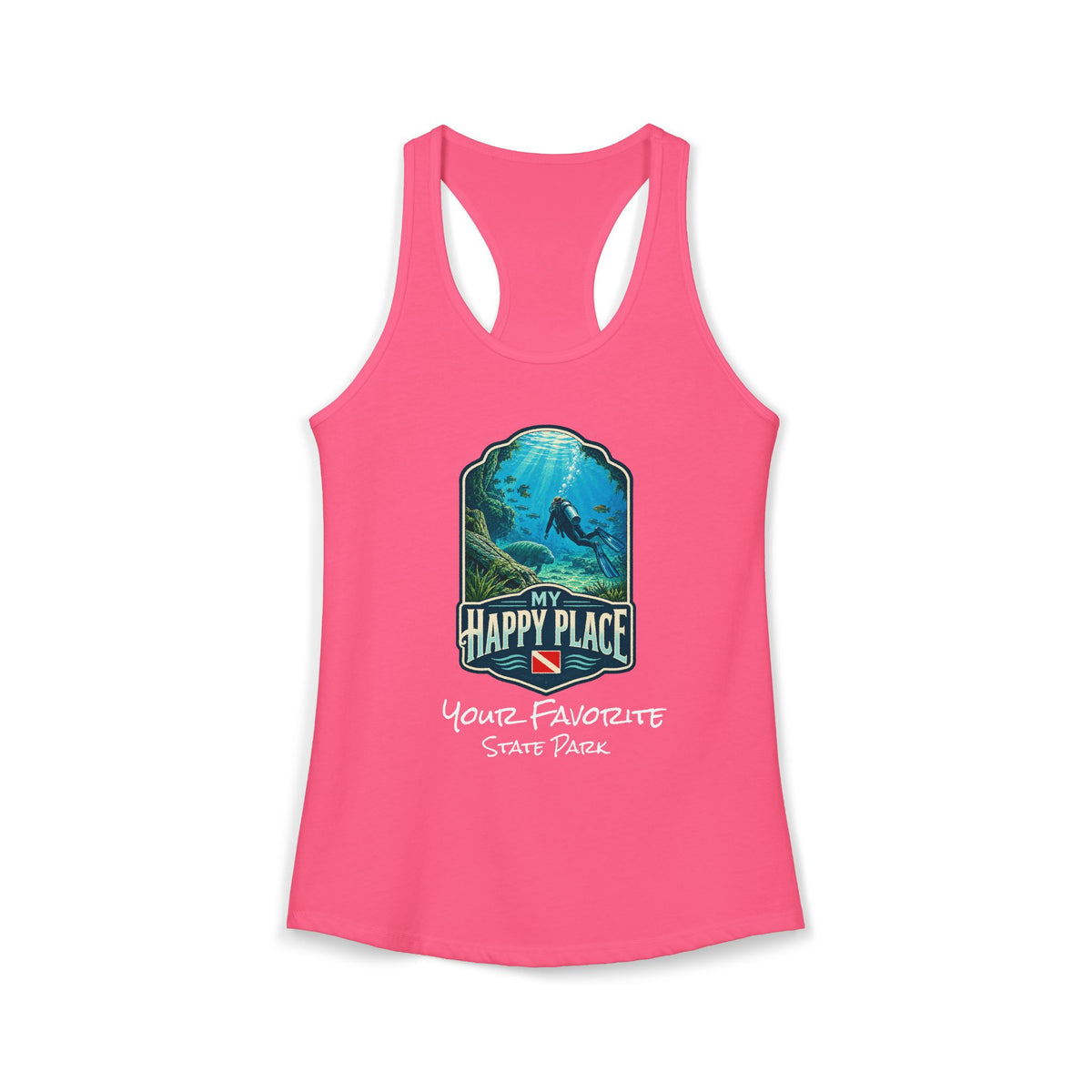 CUSTOMIZABLE Springs Racerback Tank