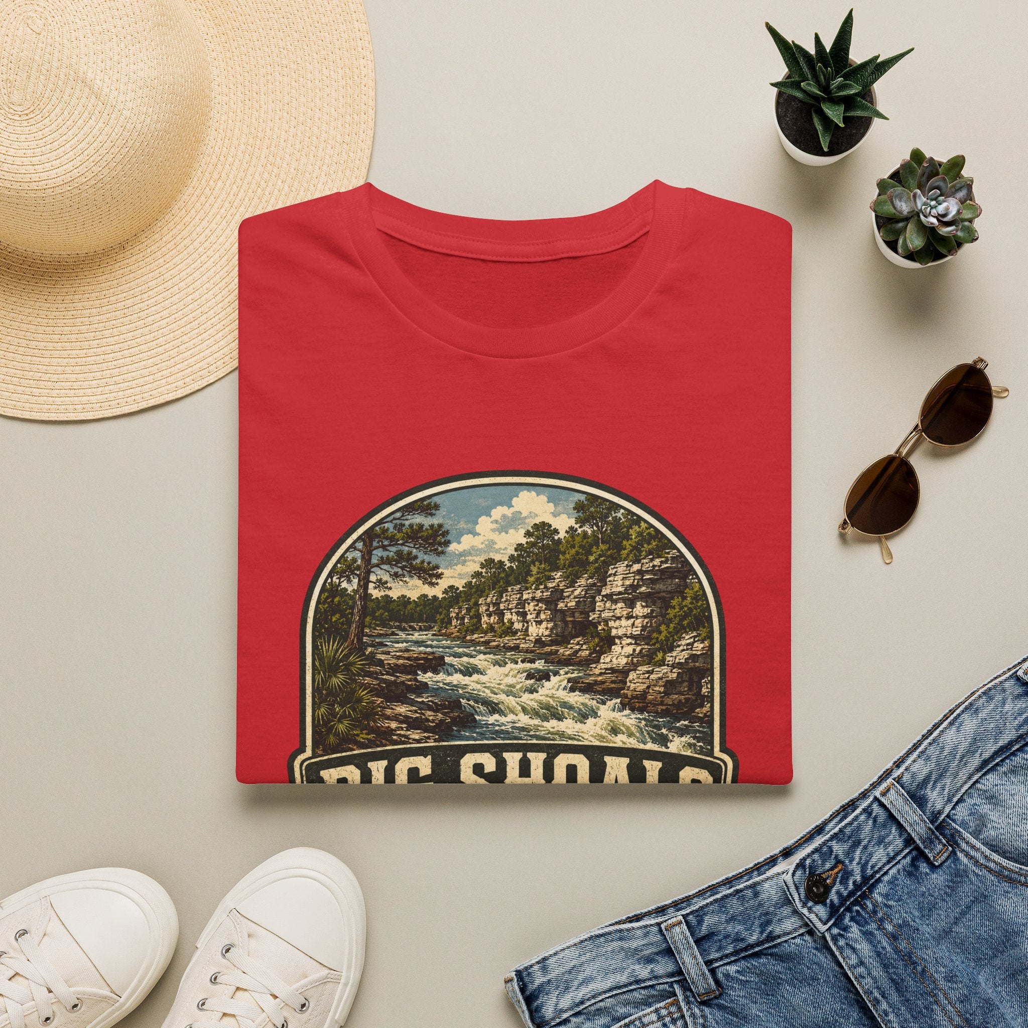 Big Shoals - Retro Tee