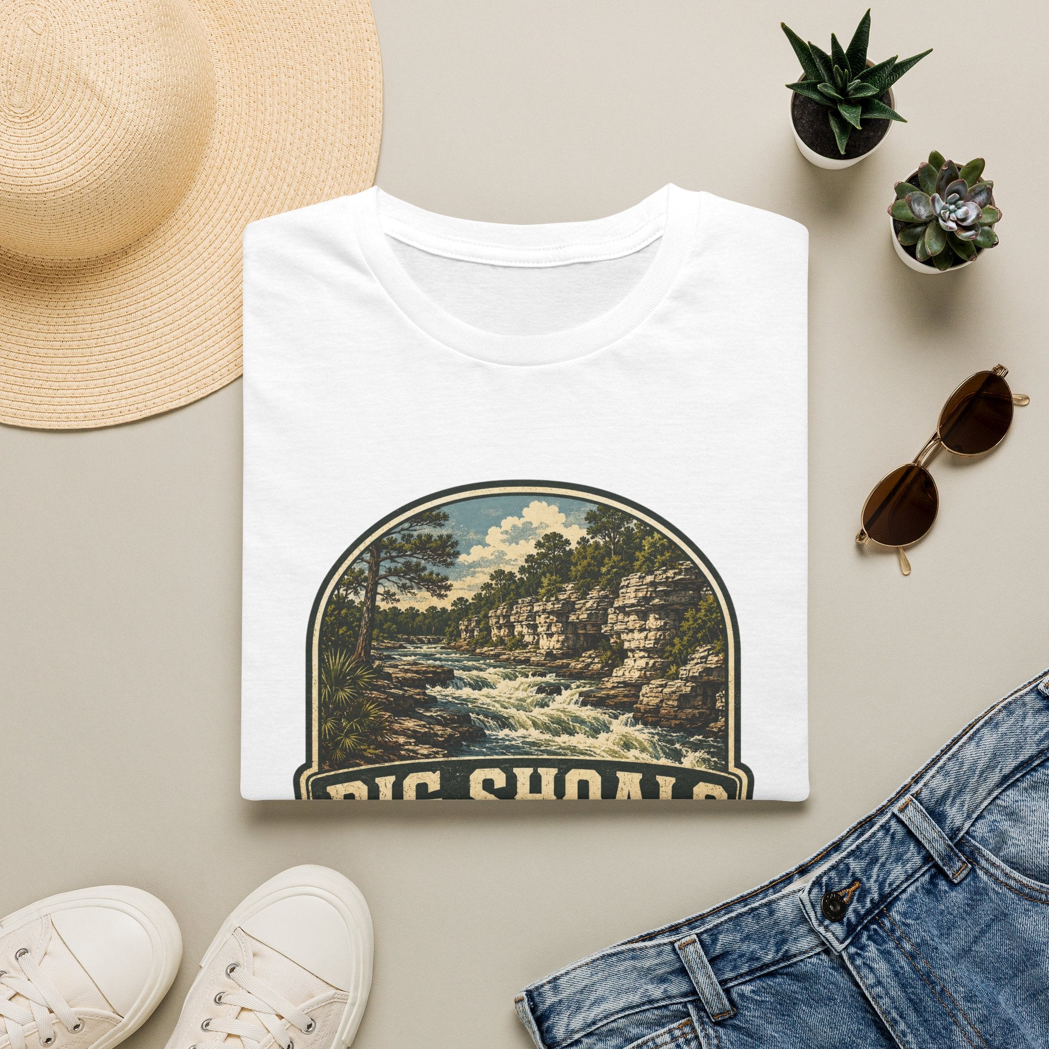 Big Shoals - Retro Tee