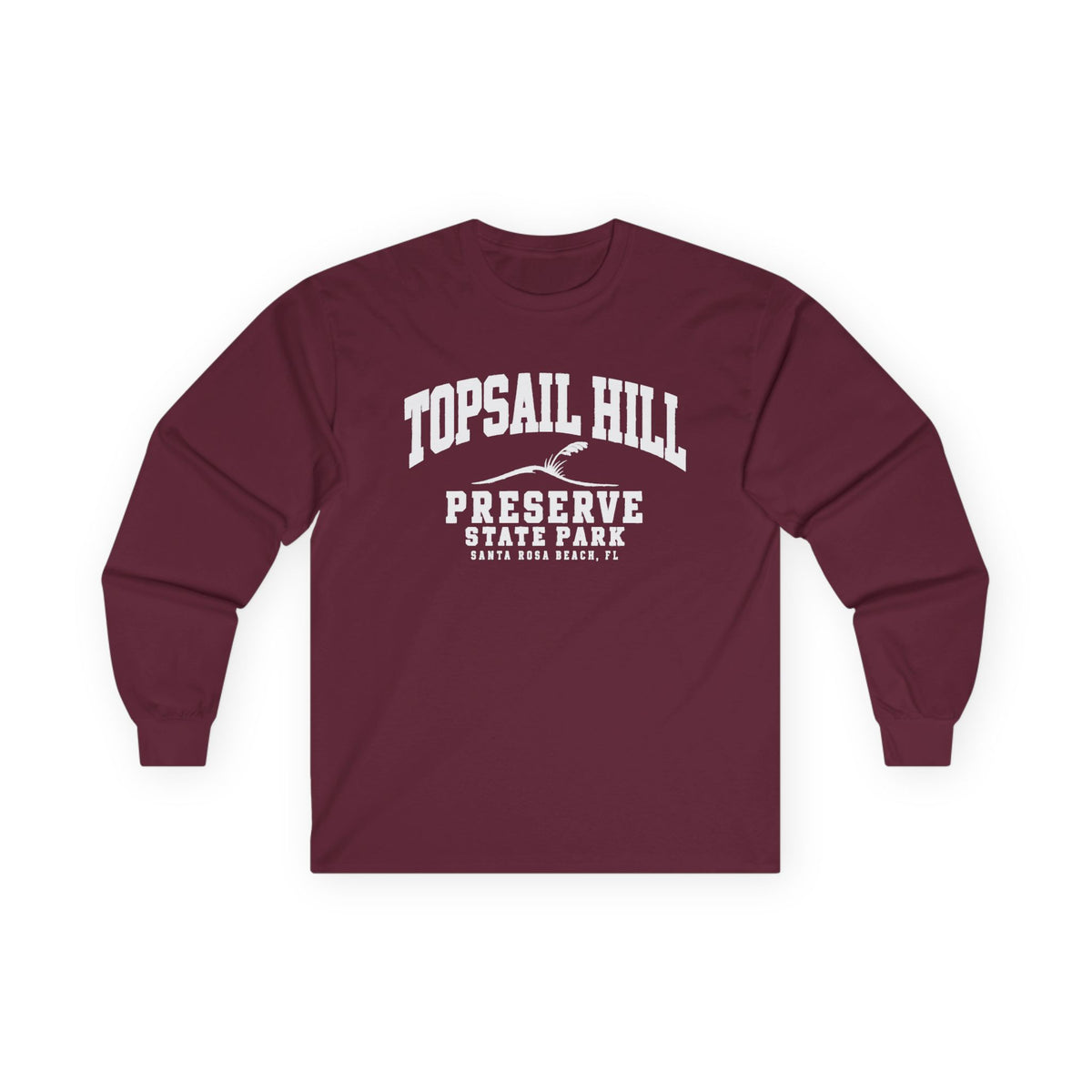 Topsail Hill Preserve State Park Vintage Logo- Long Sleeve Tee