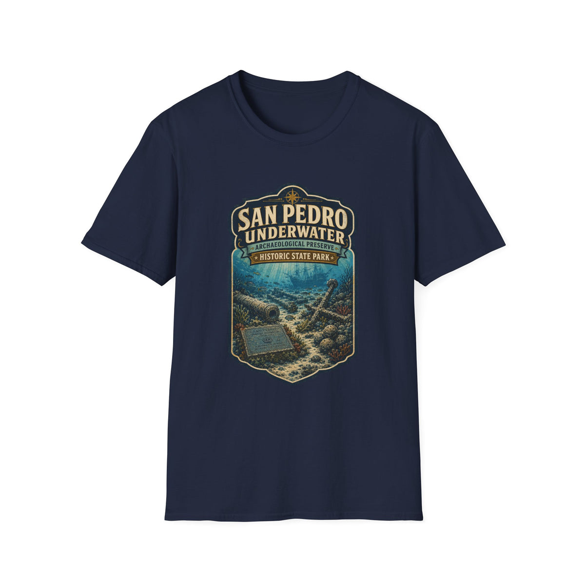 San Pedro- Retro Tee