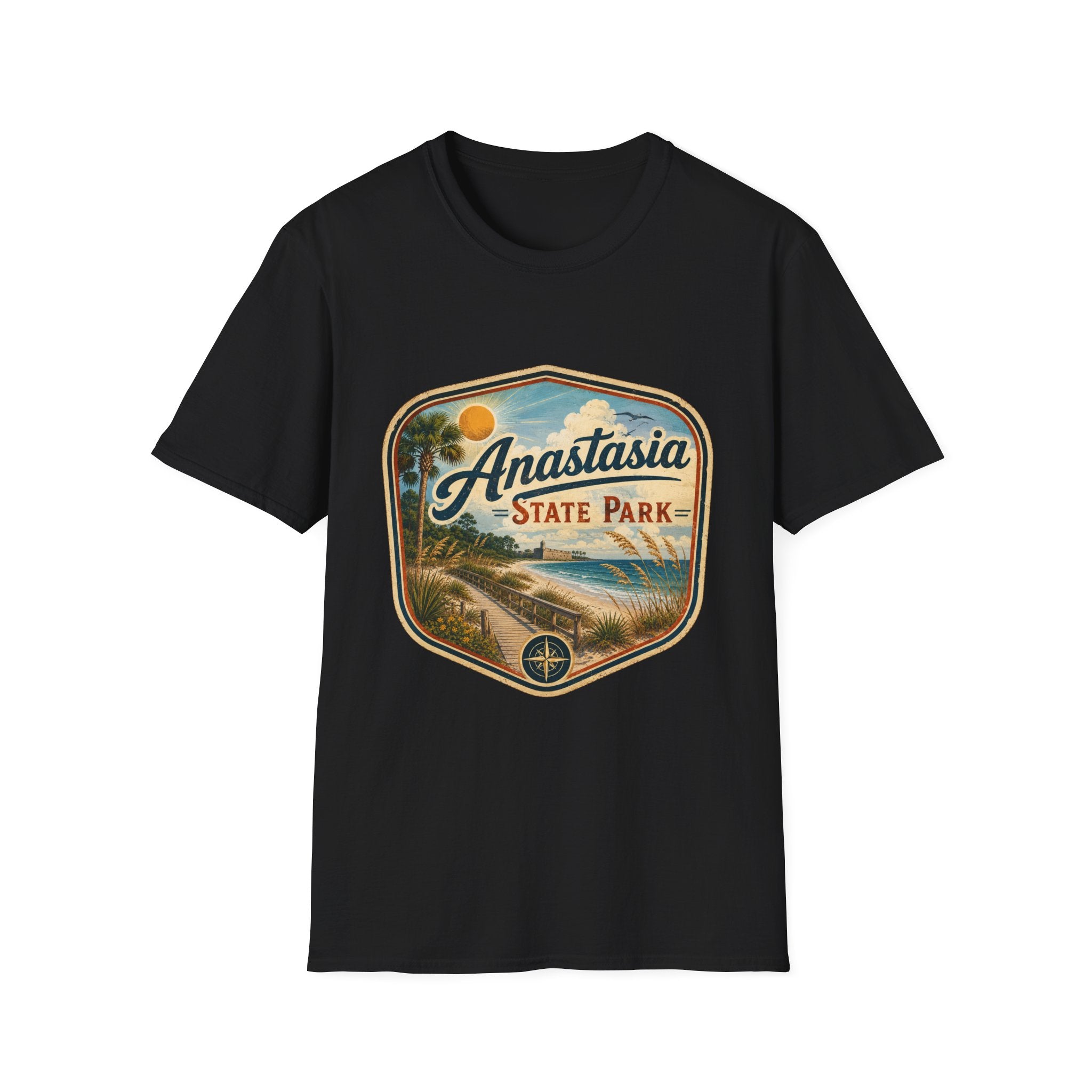 Anastasia State Park — Retro Beach Park Tee