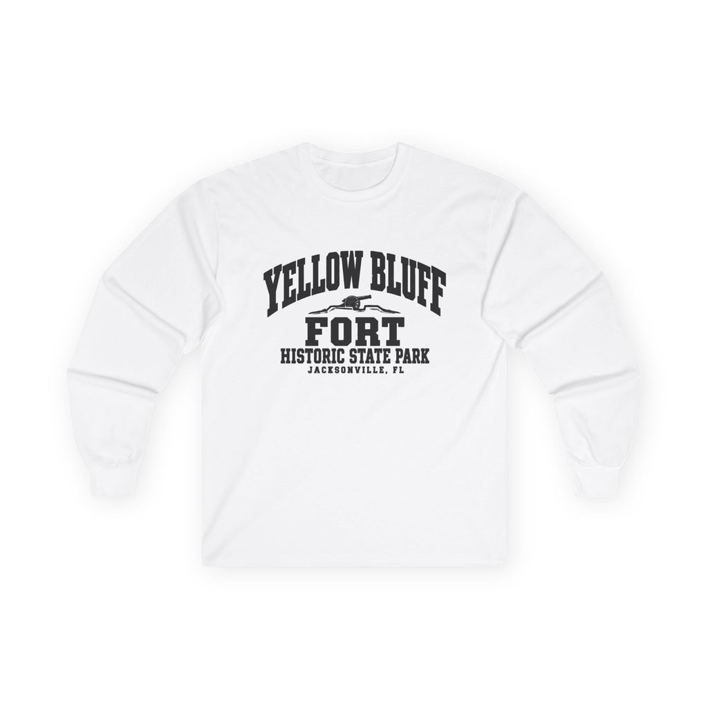 Yellow Bluff Fort Historic State Park Logo- Long Sleeve Tee