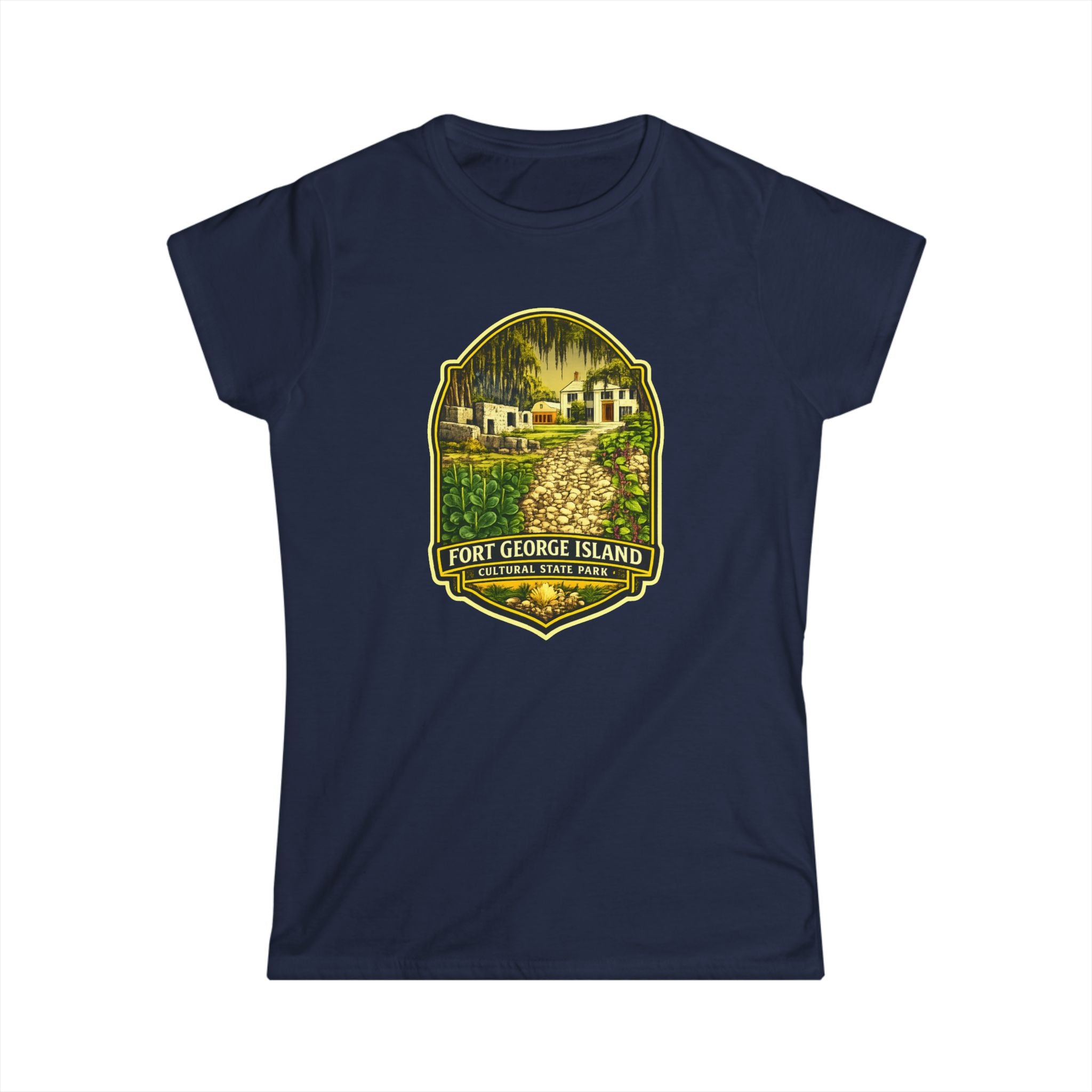 Fort George Island- Vintage Tee