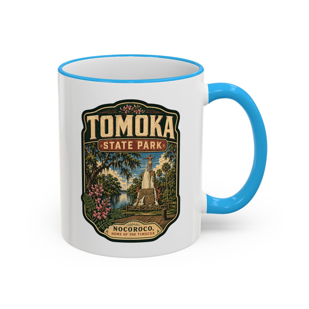 Tomoka State Park Accent Rim & Handle 11oz/15oz