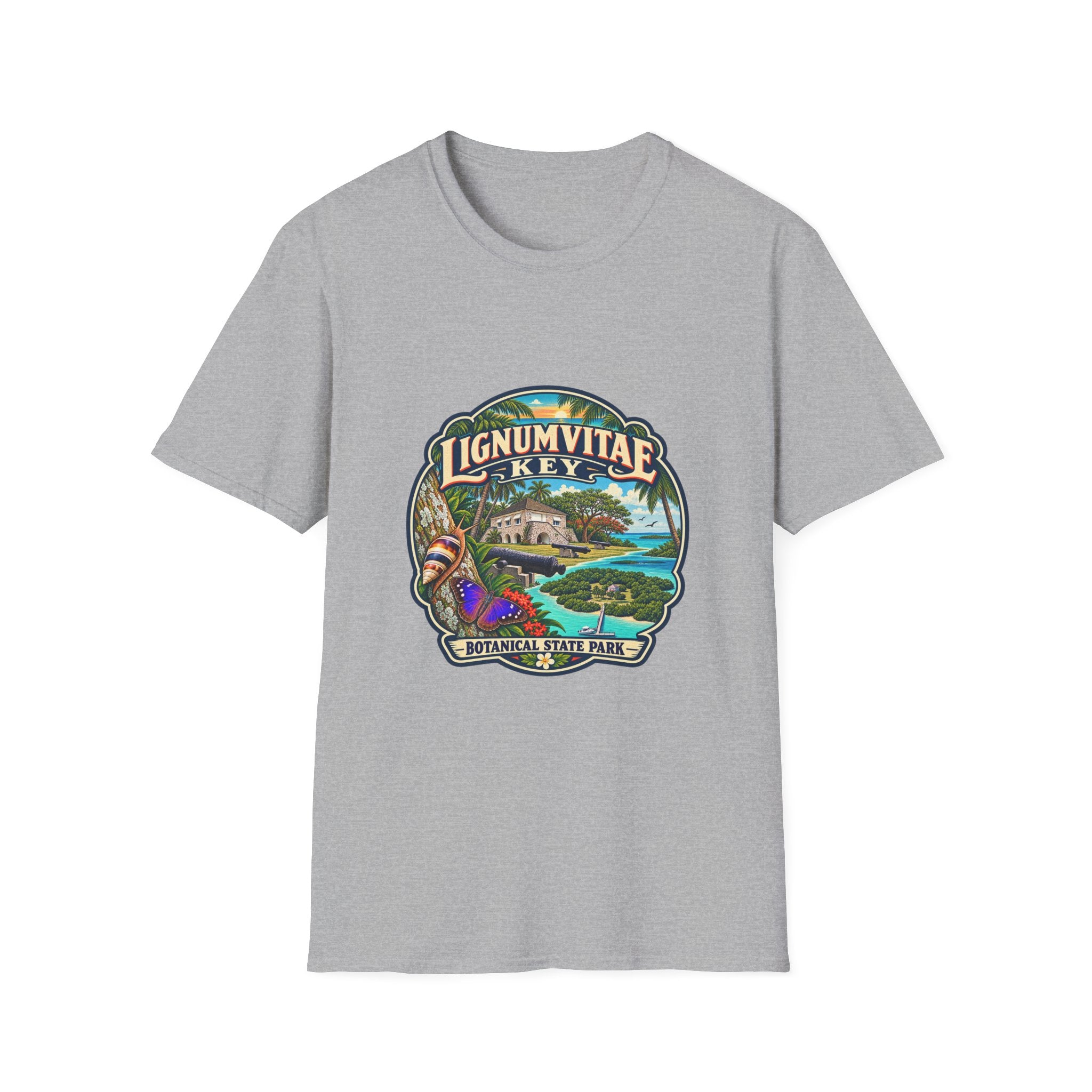 Lignumvitae Key- Retro Tee