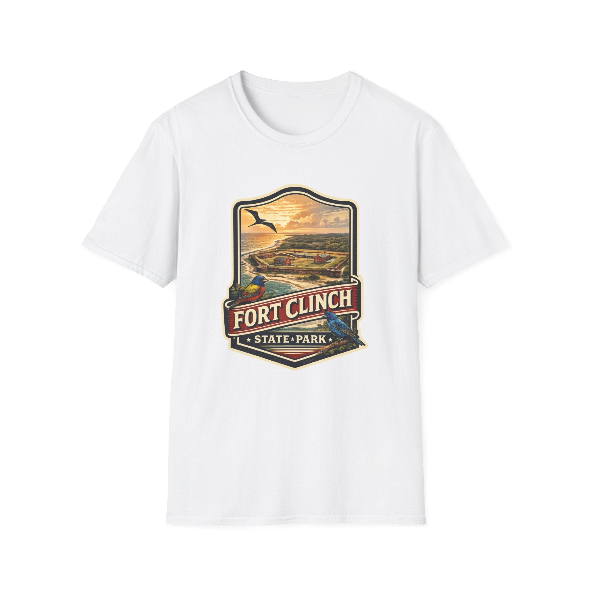 Fort Clinch- Retro Tee