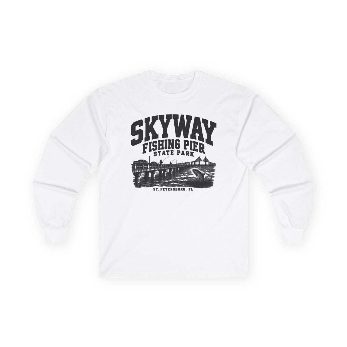 Skyway Fishing Pier State Park- Long Sleeve Tee
