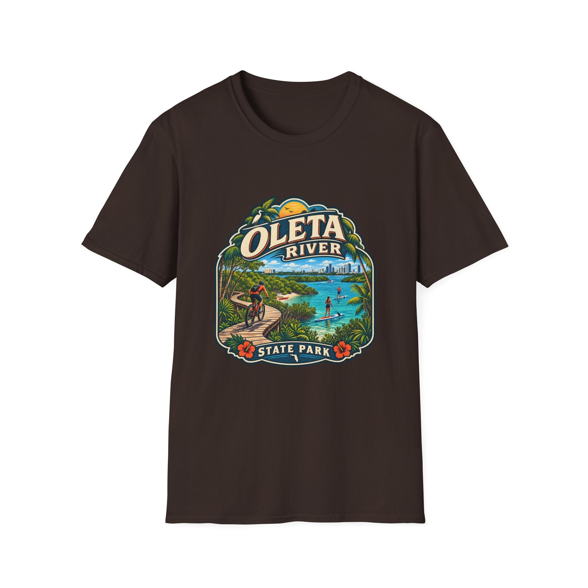 Oleta River- Retro Tee