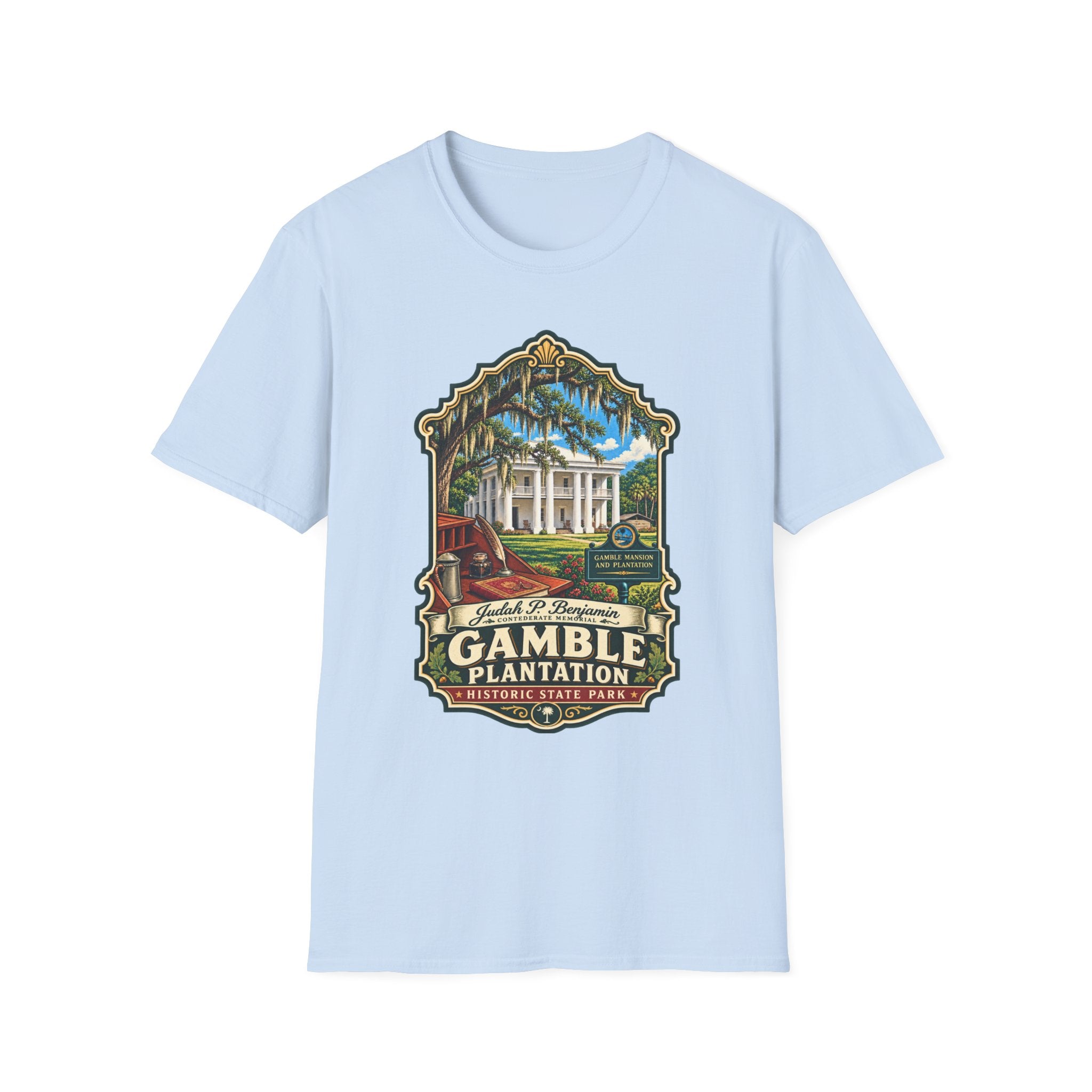 Gamble Plantation- Retro Tee