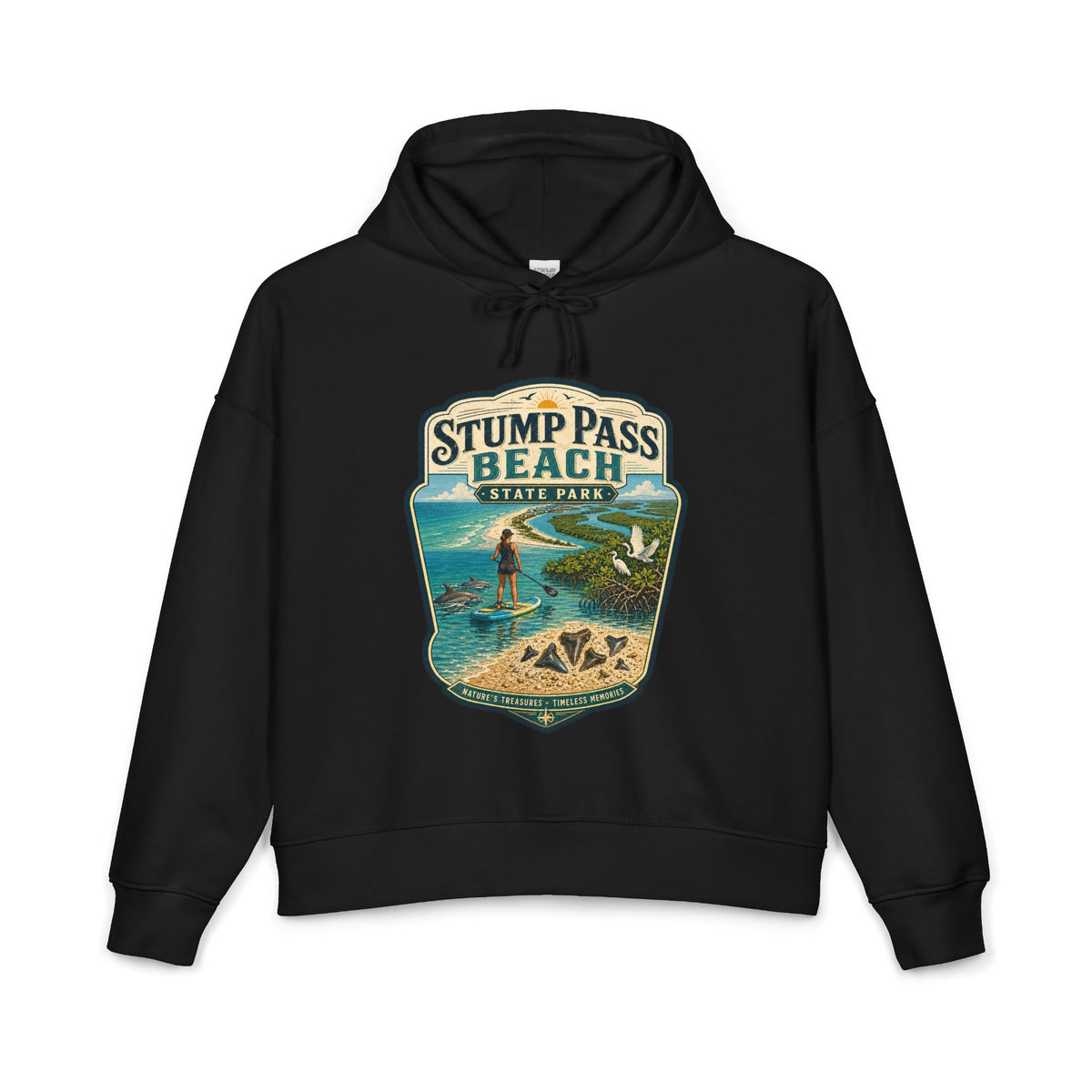 Stump Pass Beach — Vintage Hoodie