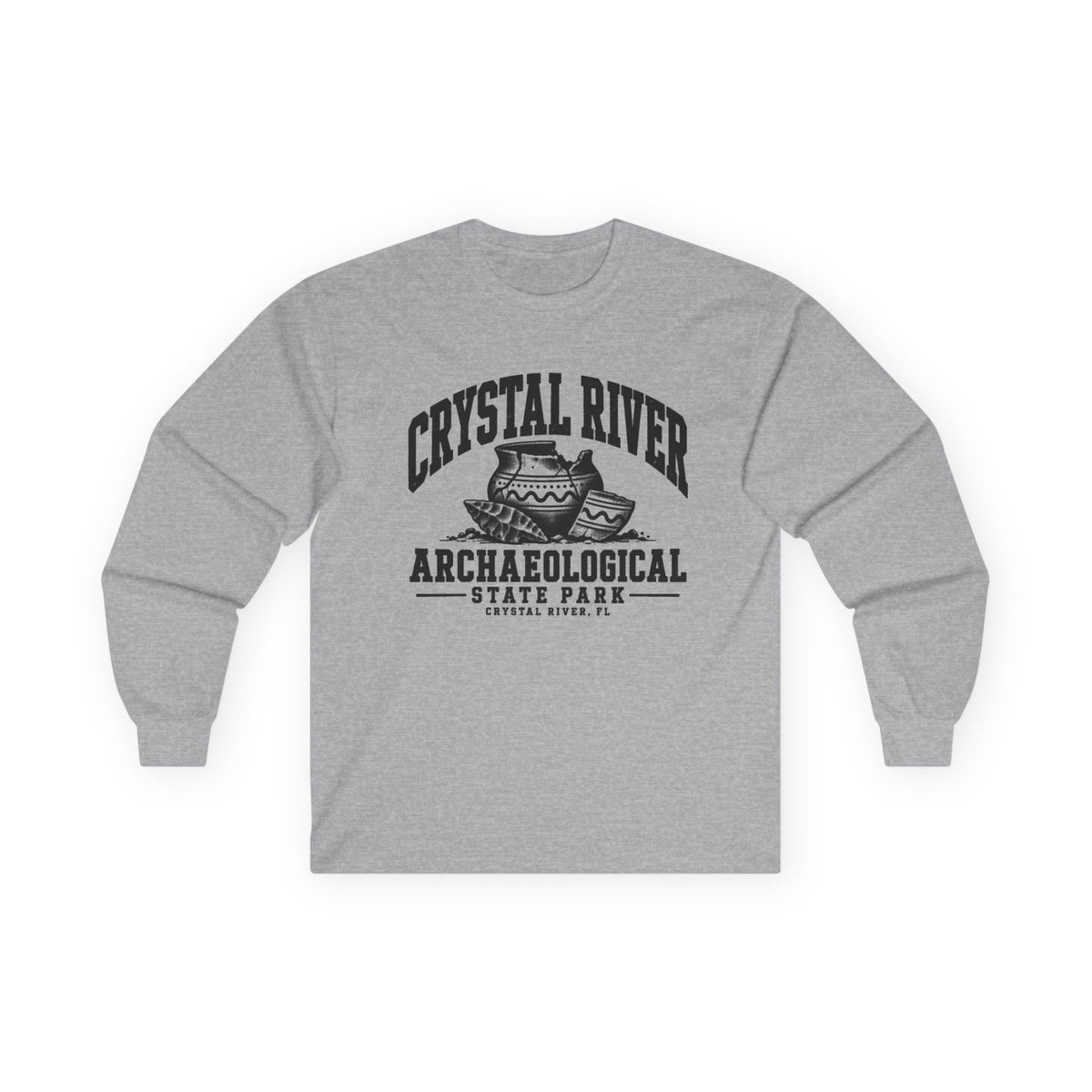 Crystal River Archaeological State Park - Long Sleeve Tee