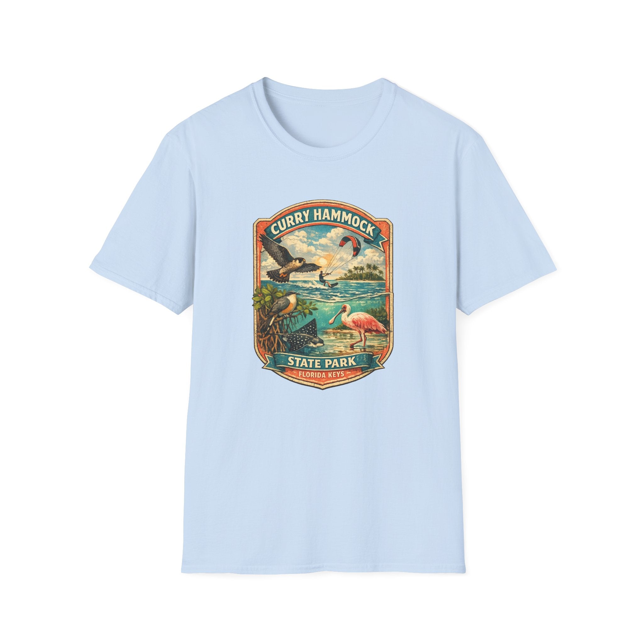 Curry Hammock- Retro Tee