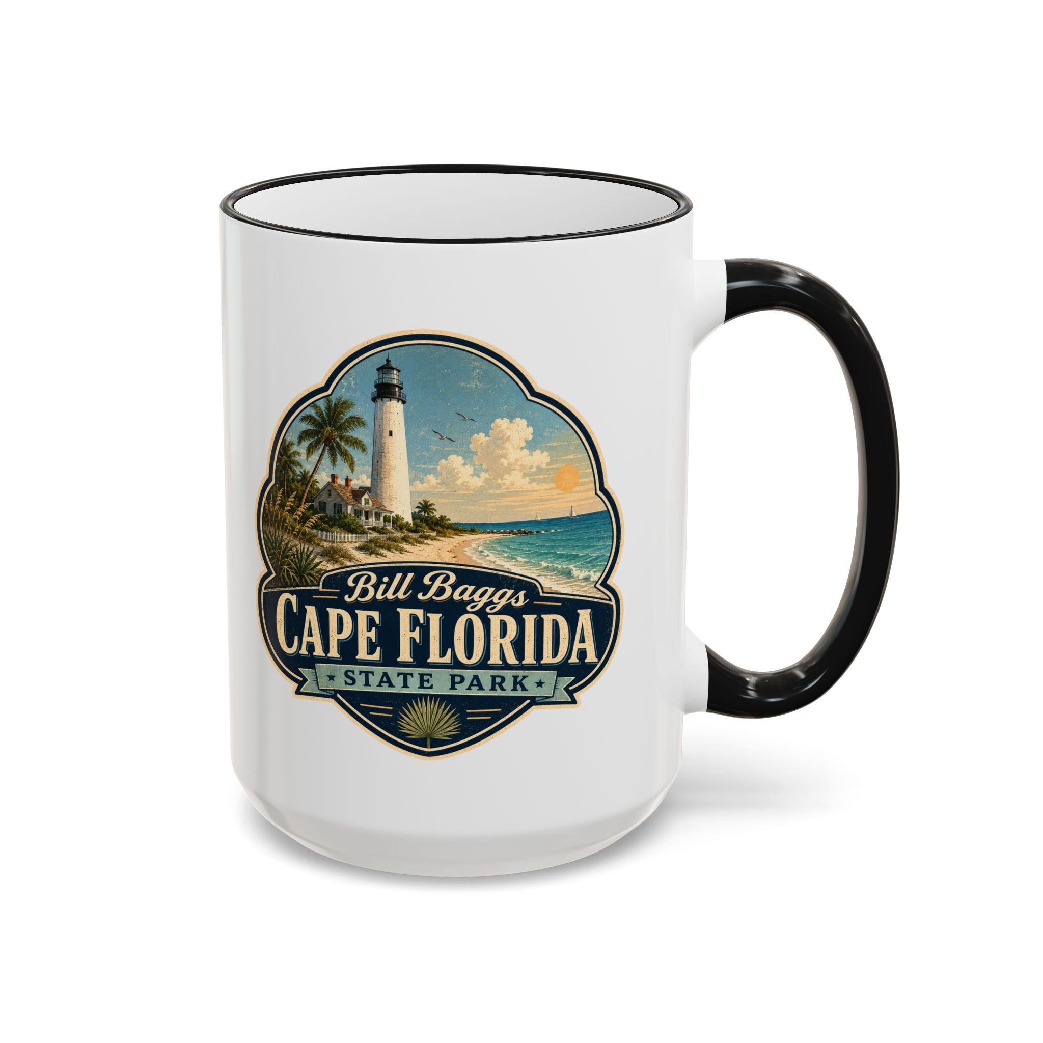 Bill Baggs Cape Florida Accent Rim & Handle 11oz/15oz