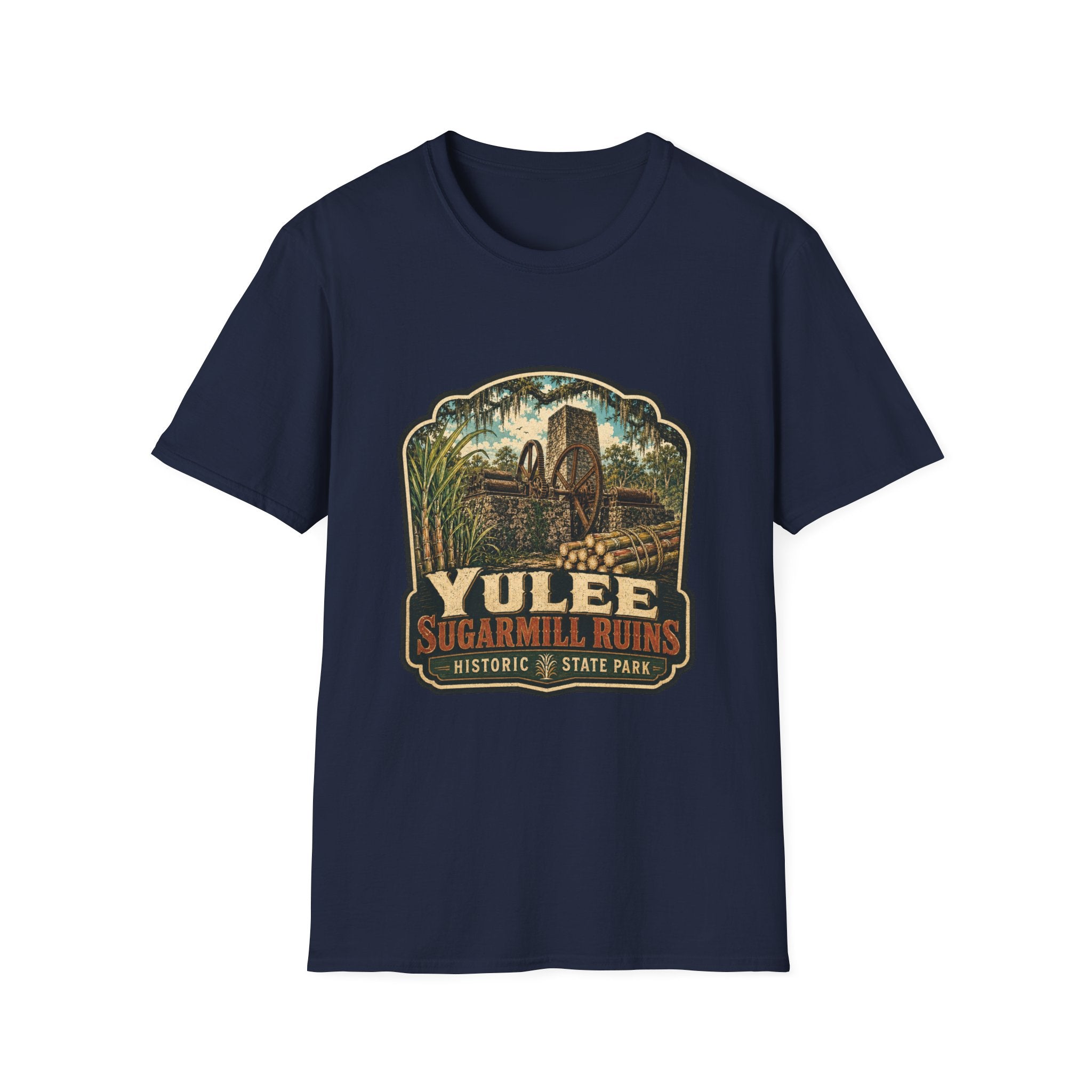Yulee Sugar Mill — Retro Tee