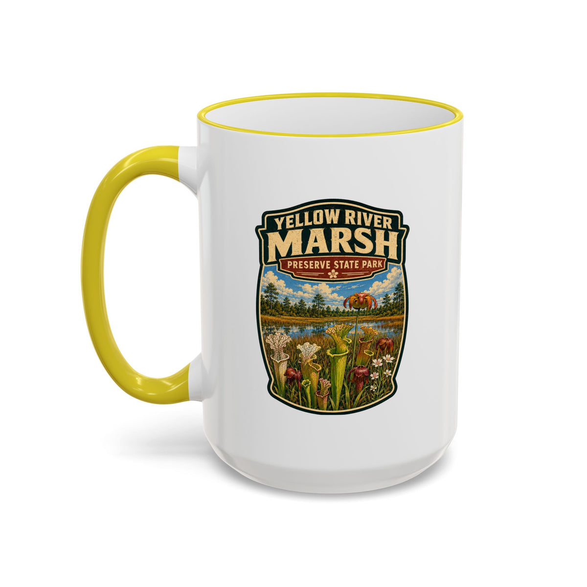 Yellow River Marsh — Accent Rim & Handle 11oz/15oz