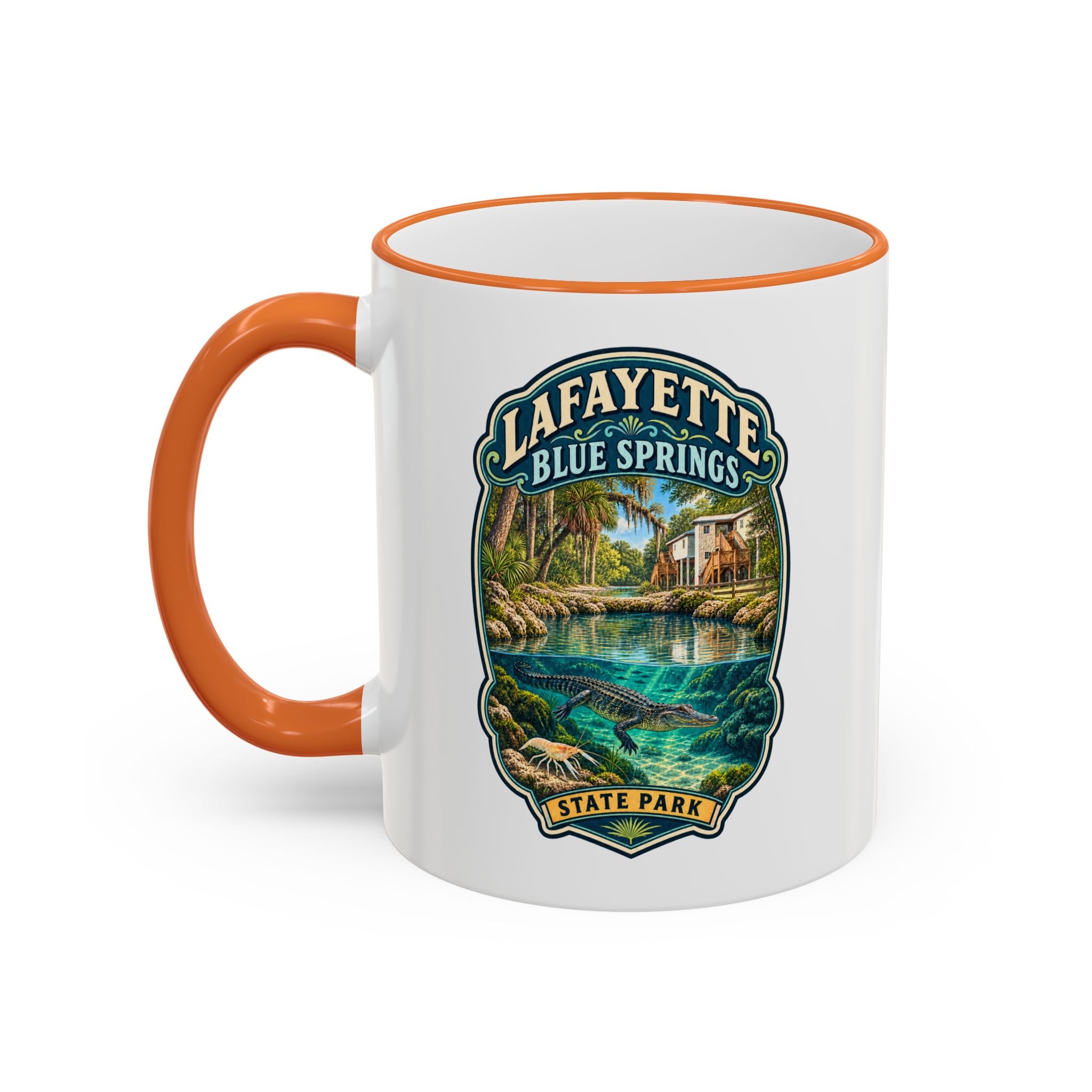 Lafayette Blue Springs Accent Rim & Handle 11oz/15oz