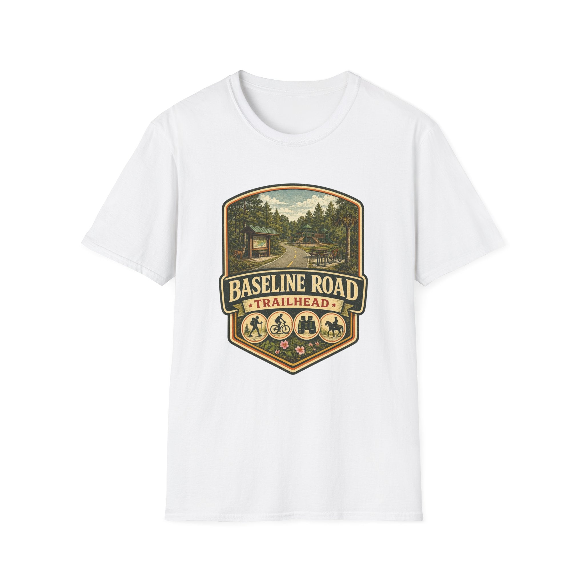 Baseline Road - Retro Tee