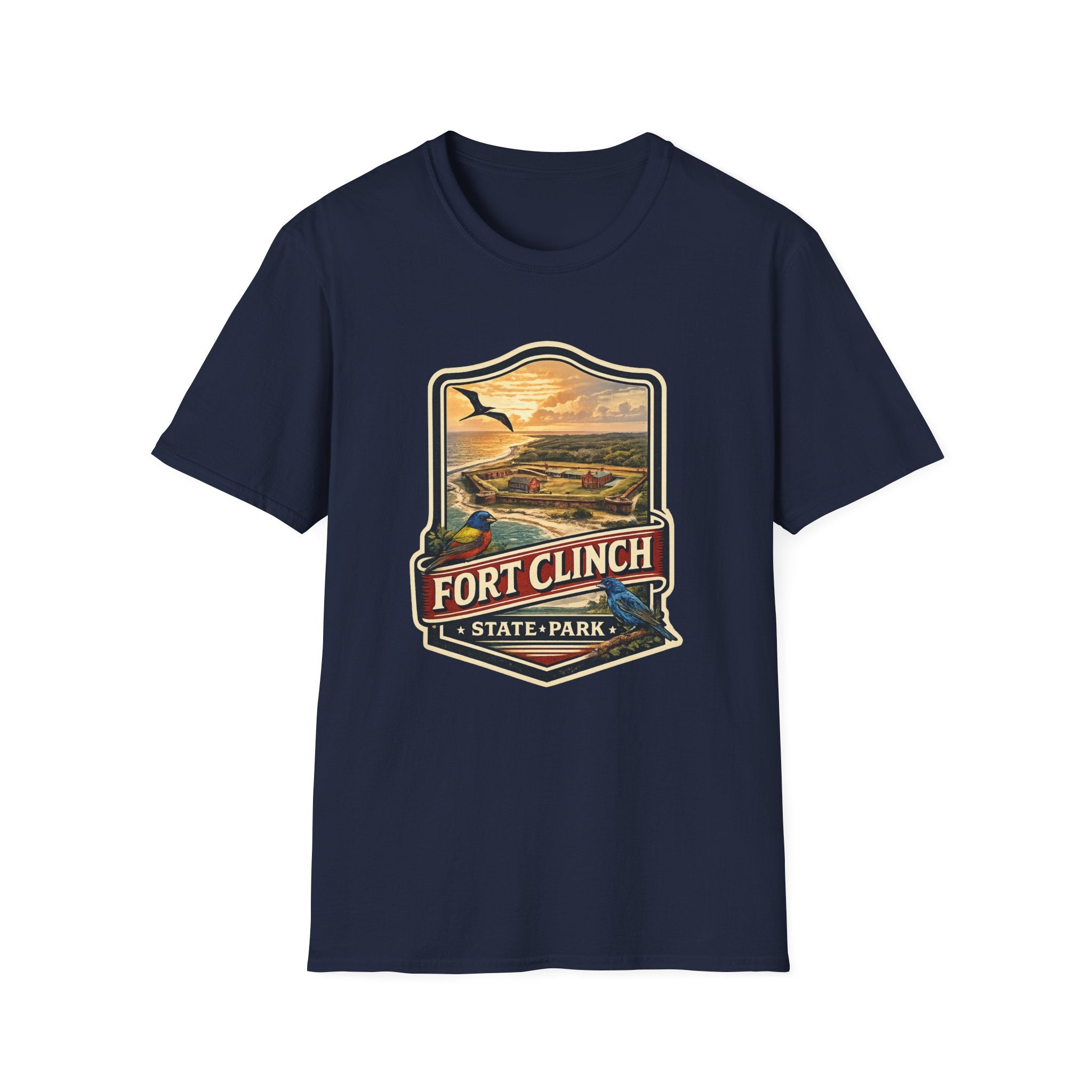 Fort Clinch- Retro Tee
