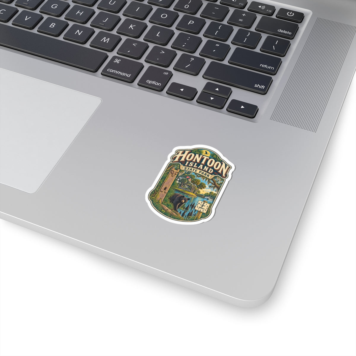 Hontoon Island State Park Sticker — Vintage National Park Bear Decal