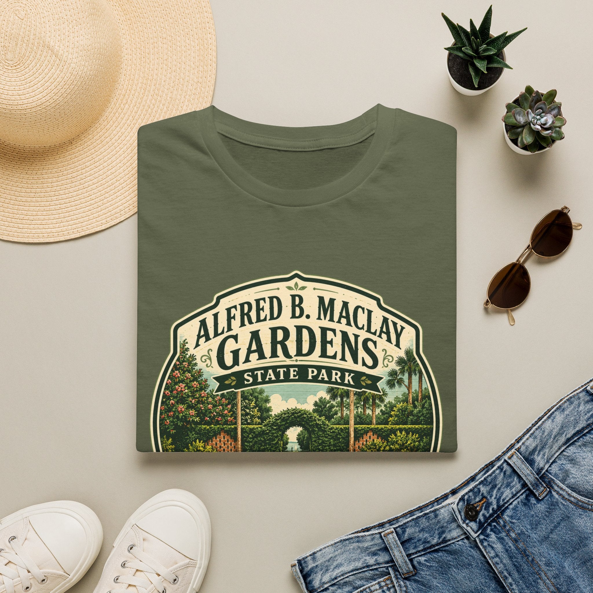 Maclay Gardens — Retro Tee