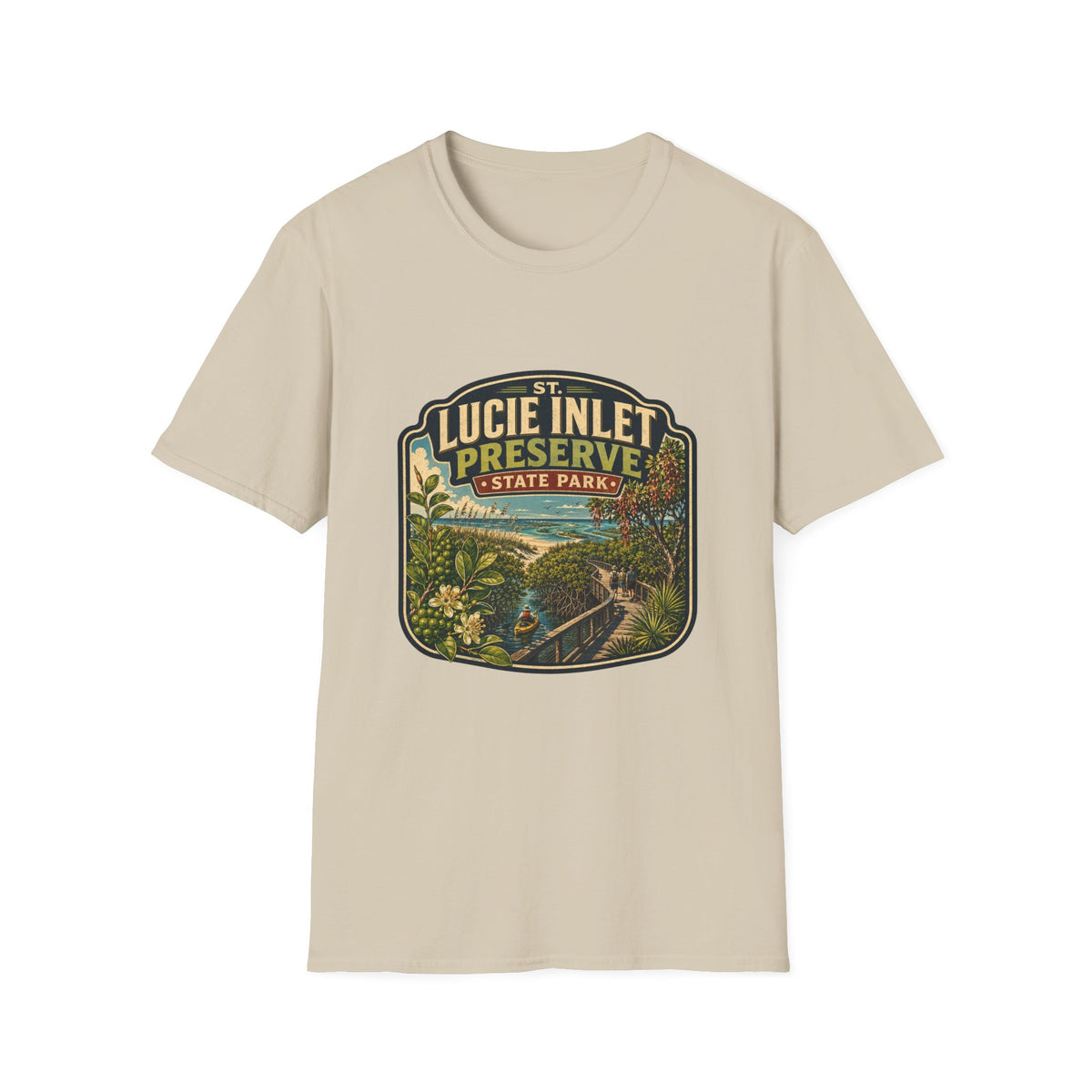 St. Lucie Inlet — Retro Tee