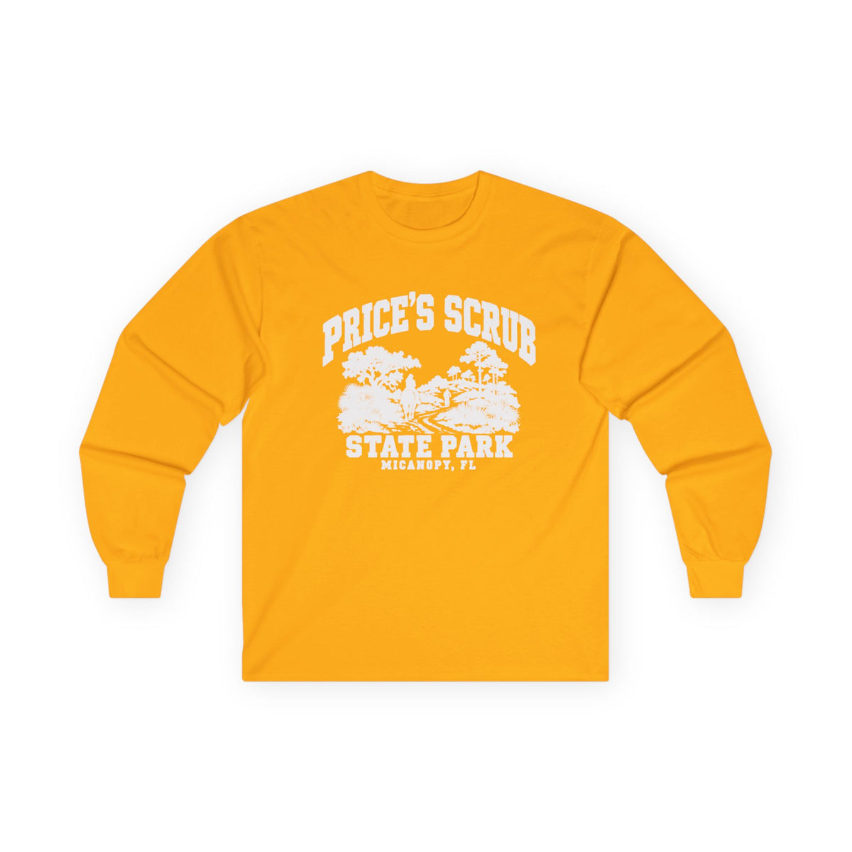 Price's Scrub State Park Vintage Emblem- Long Sleeve Tee