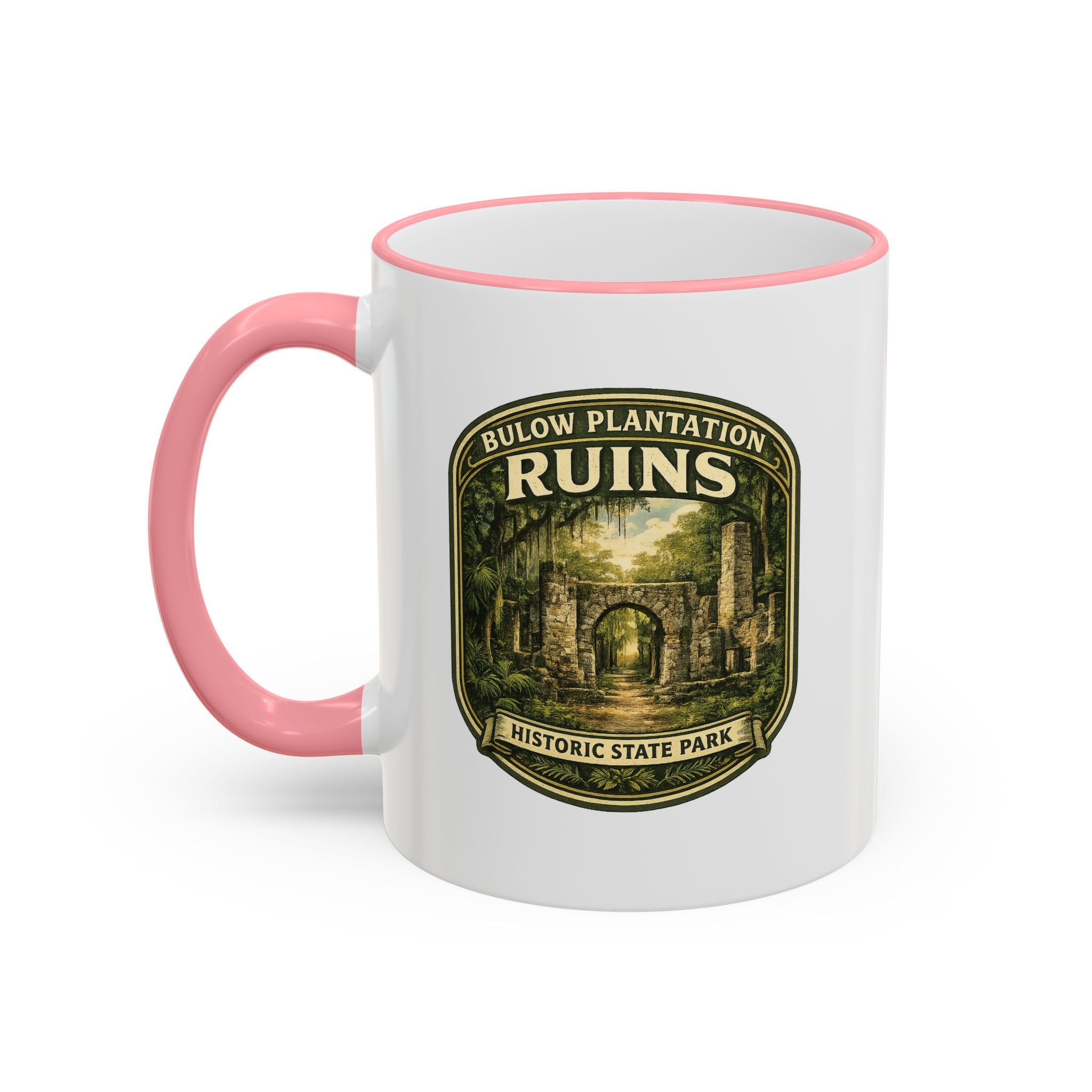 Alafia River Vintage Mug — Accent Rim & Handle 11oz/15oz