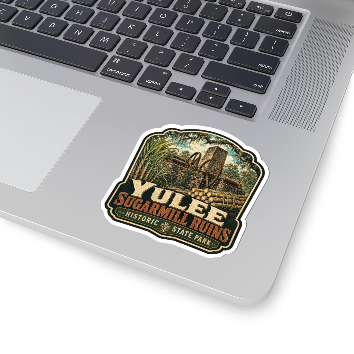 Yulee Sugarmill Ruins Sticker — Historic State Park Travel Decal