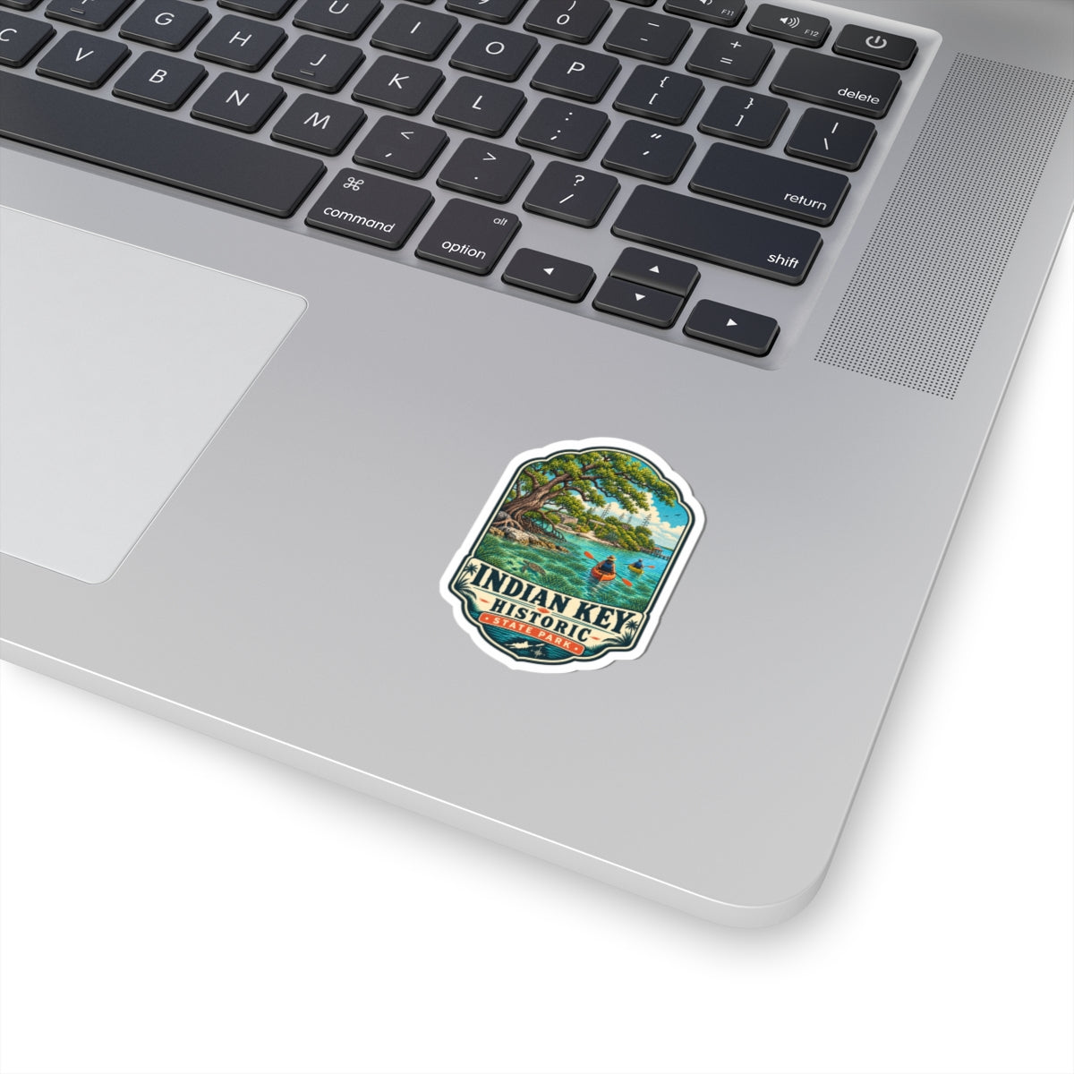 Indian Key Historic State Park Sticker – Scenic Kayak Vintage Travel Decal