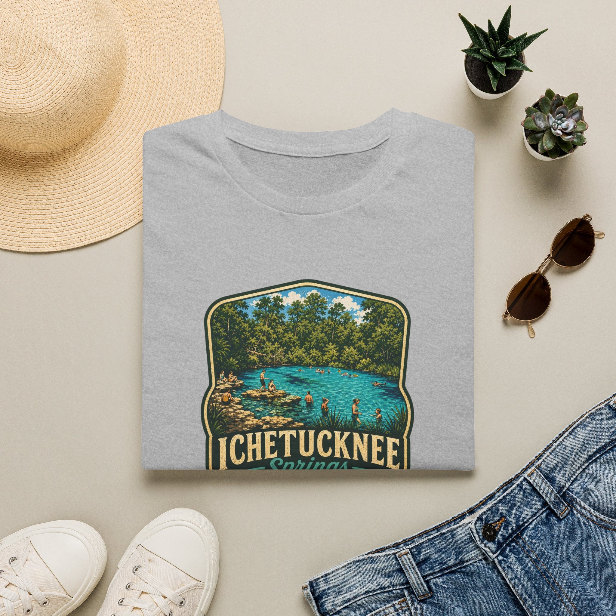 Ichetucknee Springs — Retro Tee