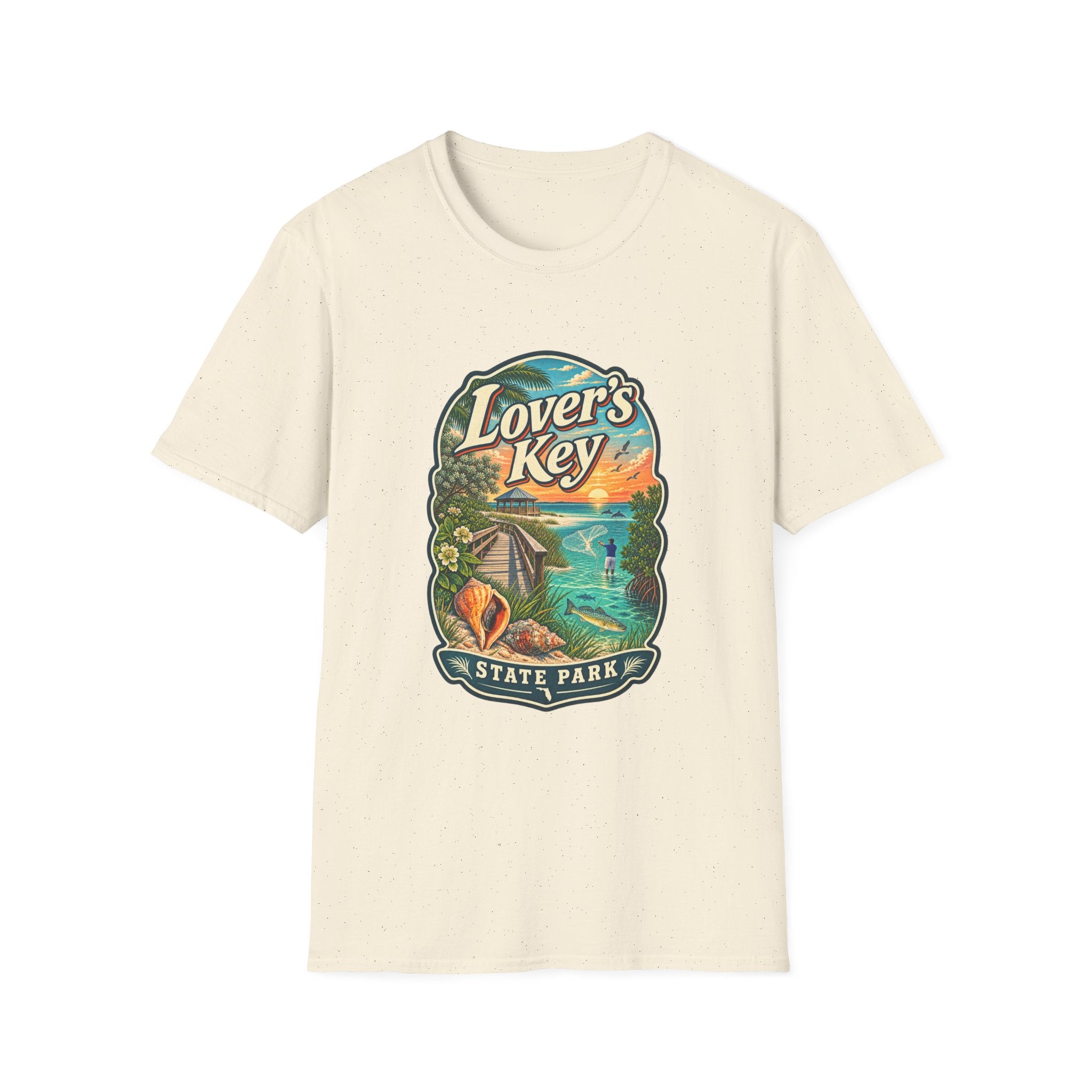 Lovers Key- Retro Tee
