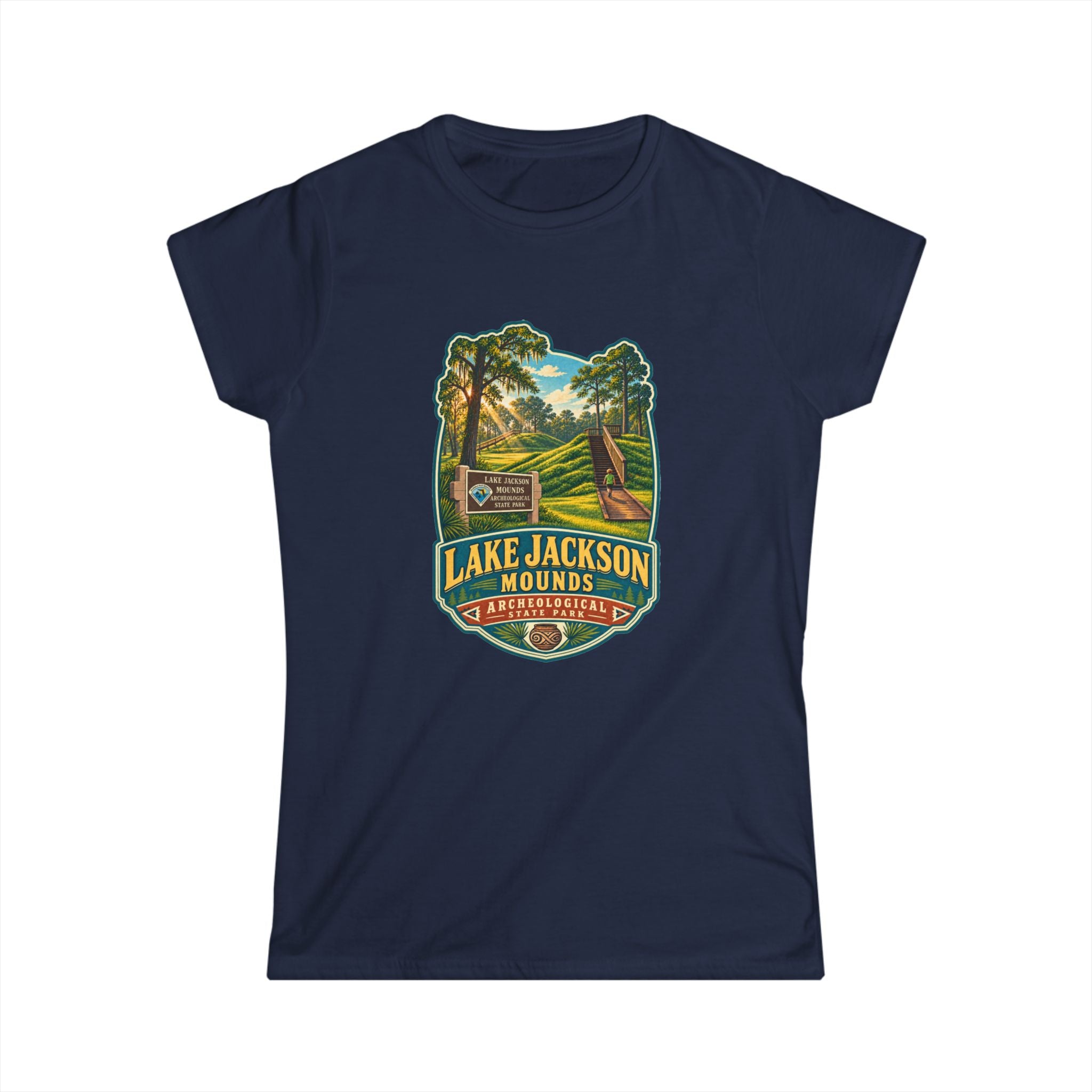 Lake Jackson Mounds- Vintage Tee