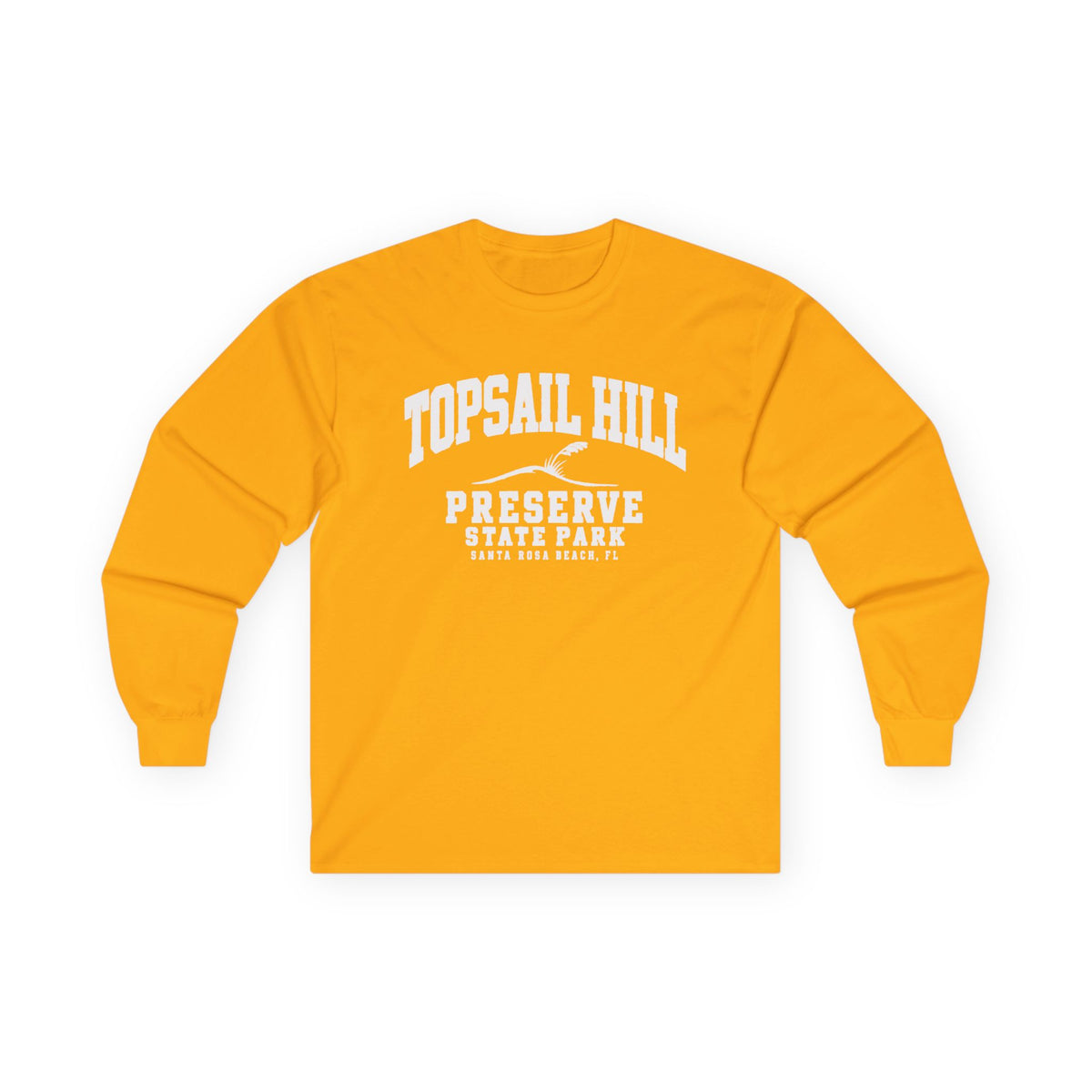 Topsail Hill Preserve State Park Vintage Logo- Long Sleeve Tee
